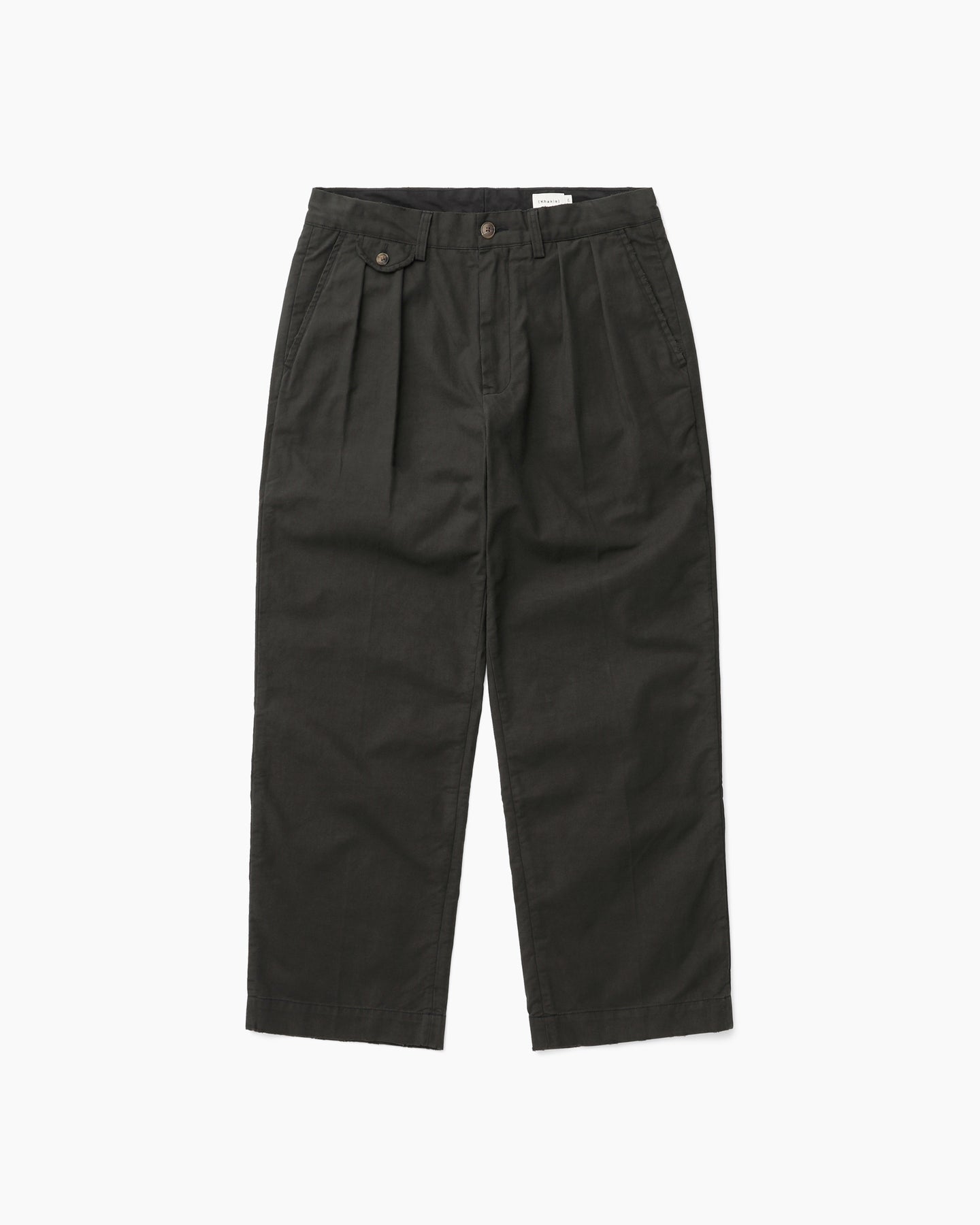 Khakis - Slub Common Pant (Faded Black) product image 1 | TRAB K-Fashion Australia