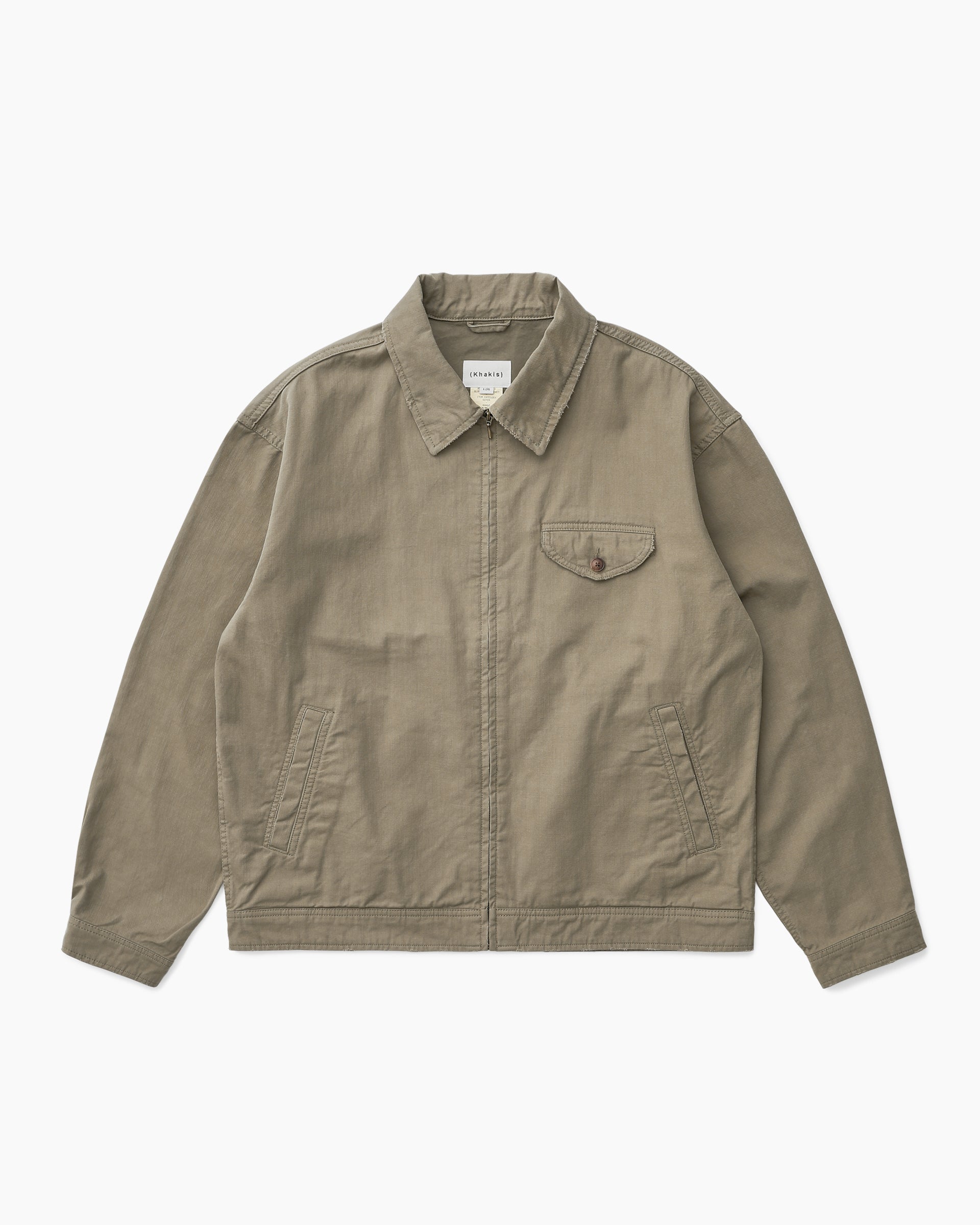 Khakis - Slub Swing Jacket (Covert Grey) product image 1 | TRAB K-Fashion Australia