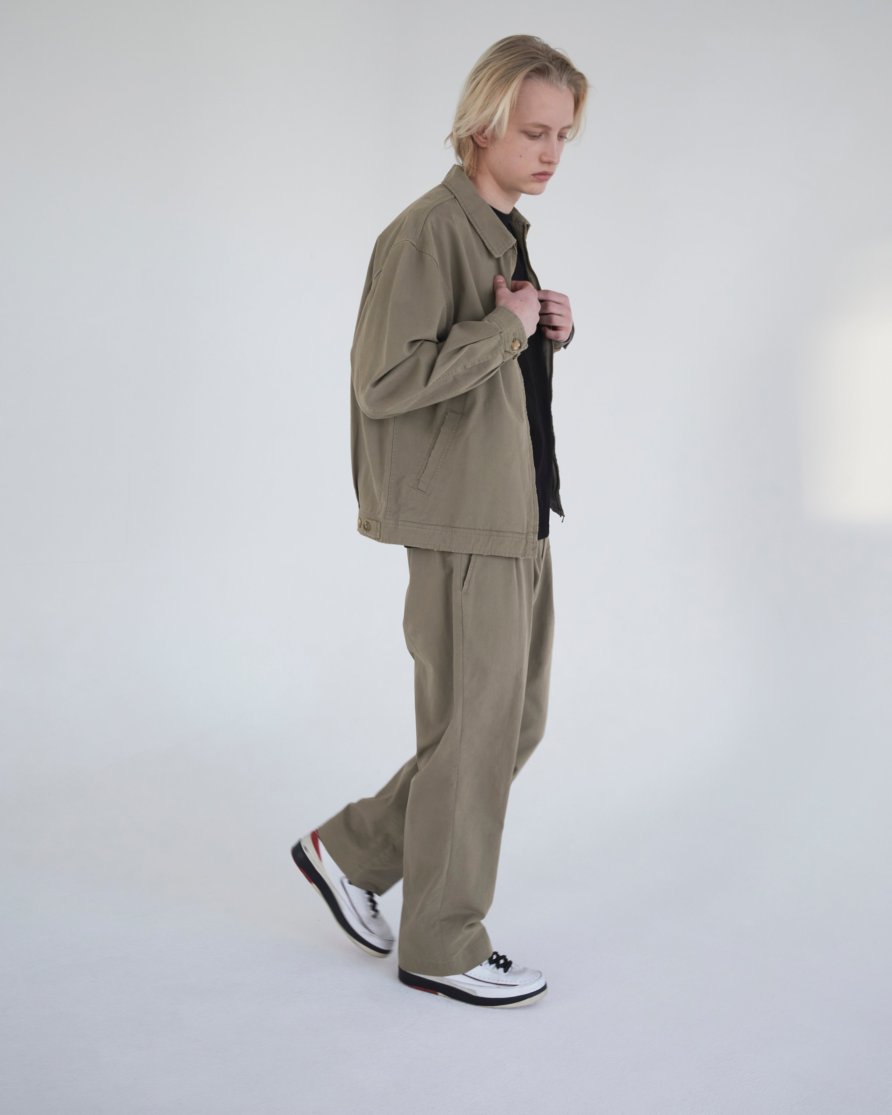 Khakis - Slub Swing Jacket (Covert Grey) product image 7 | TRAB K-Fashion Australia