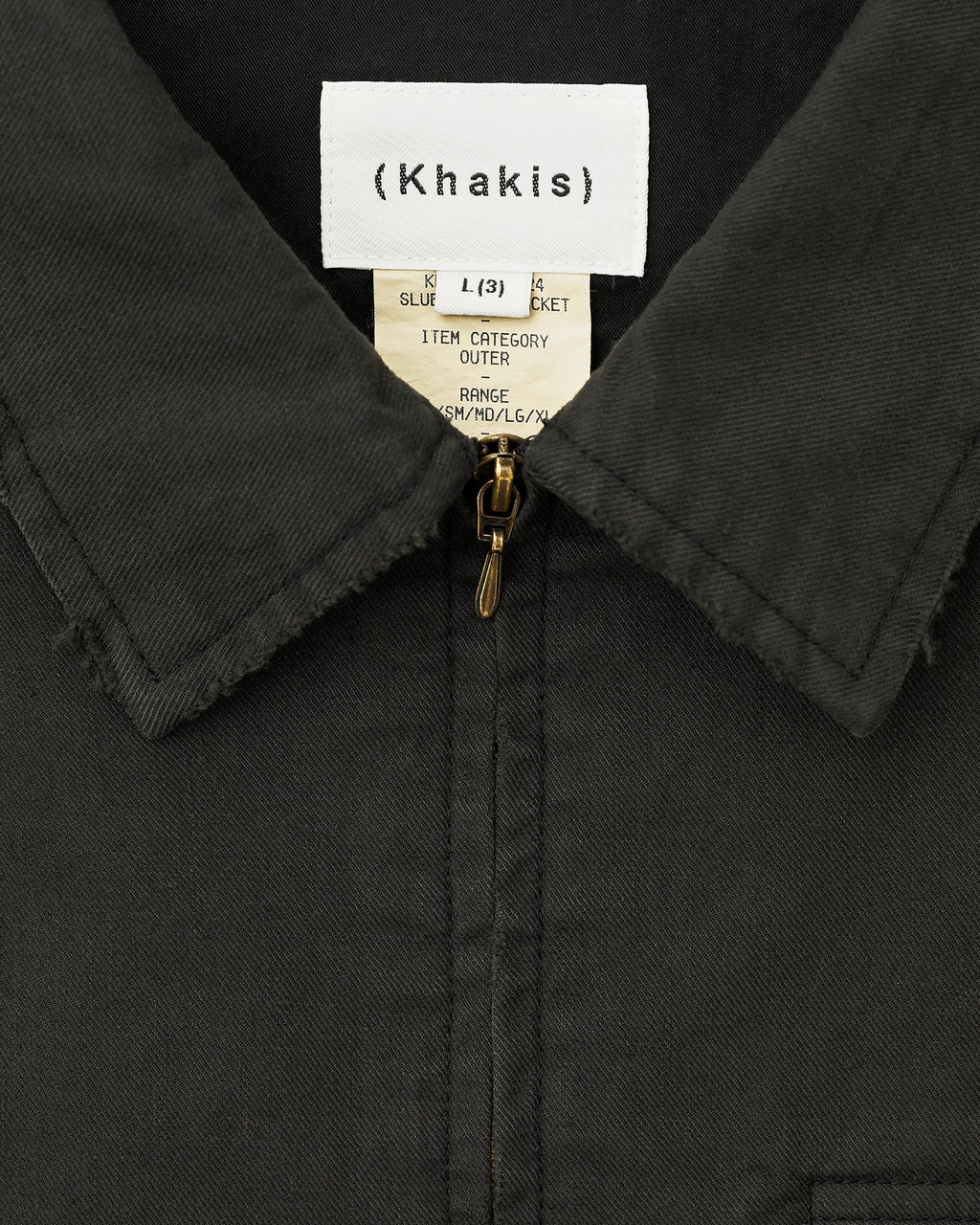 Khakis - Slub Swing Jacket (Faded Black) product image 3 | TRAB K-Fashion Australia