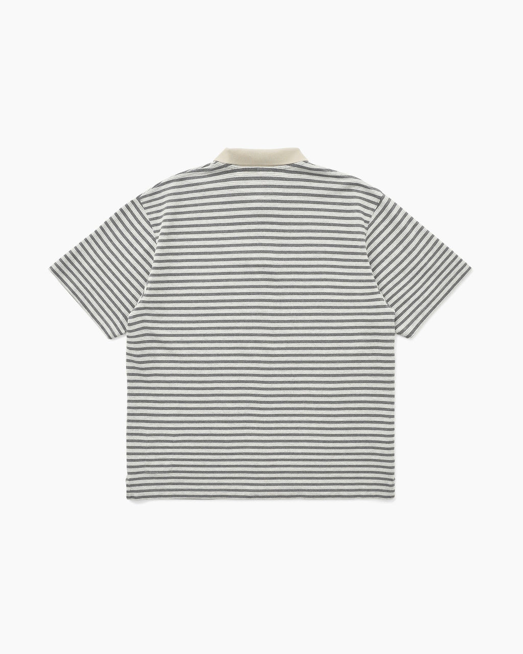 Khakis - Stripe S/S Polo (Grey) product image 3 | TRAB K-Fashion Australia