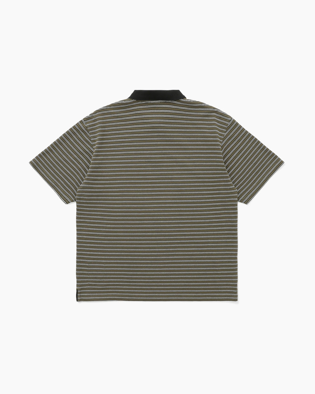 Khakis - Stripe S/S Polo (Olive) product image 3 | TRAB K-Fashion Australia