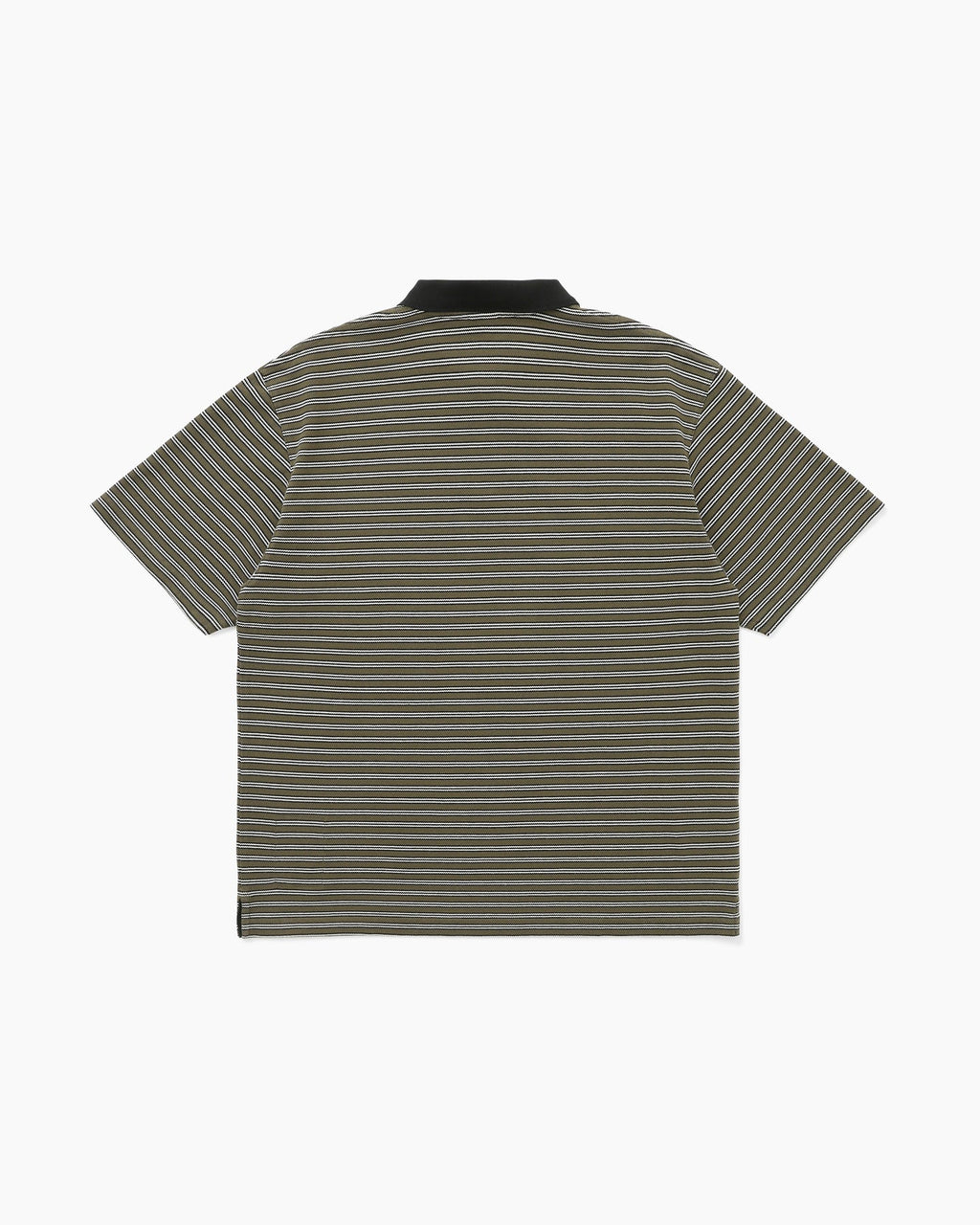 Khakis - Stripe S/S Polo (Olive) product image 3 | TRAB K-Fashion Australia