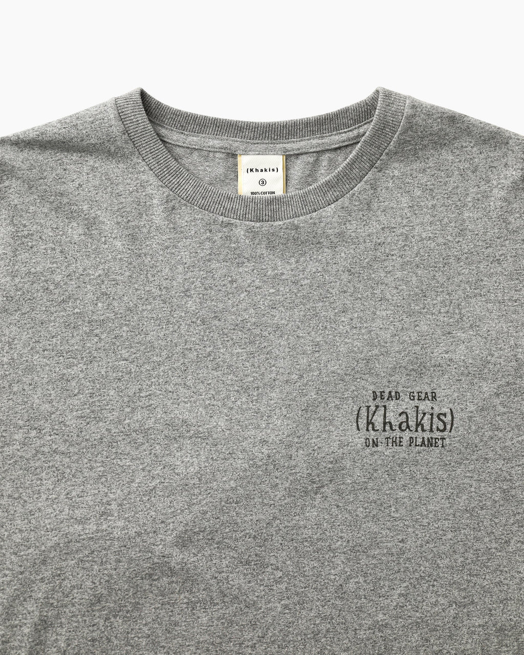 Khakis - T.W Drawing S/S Tee (Grey) product image 2 | TRAB K-Fashion Australia