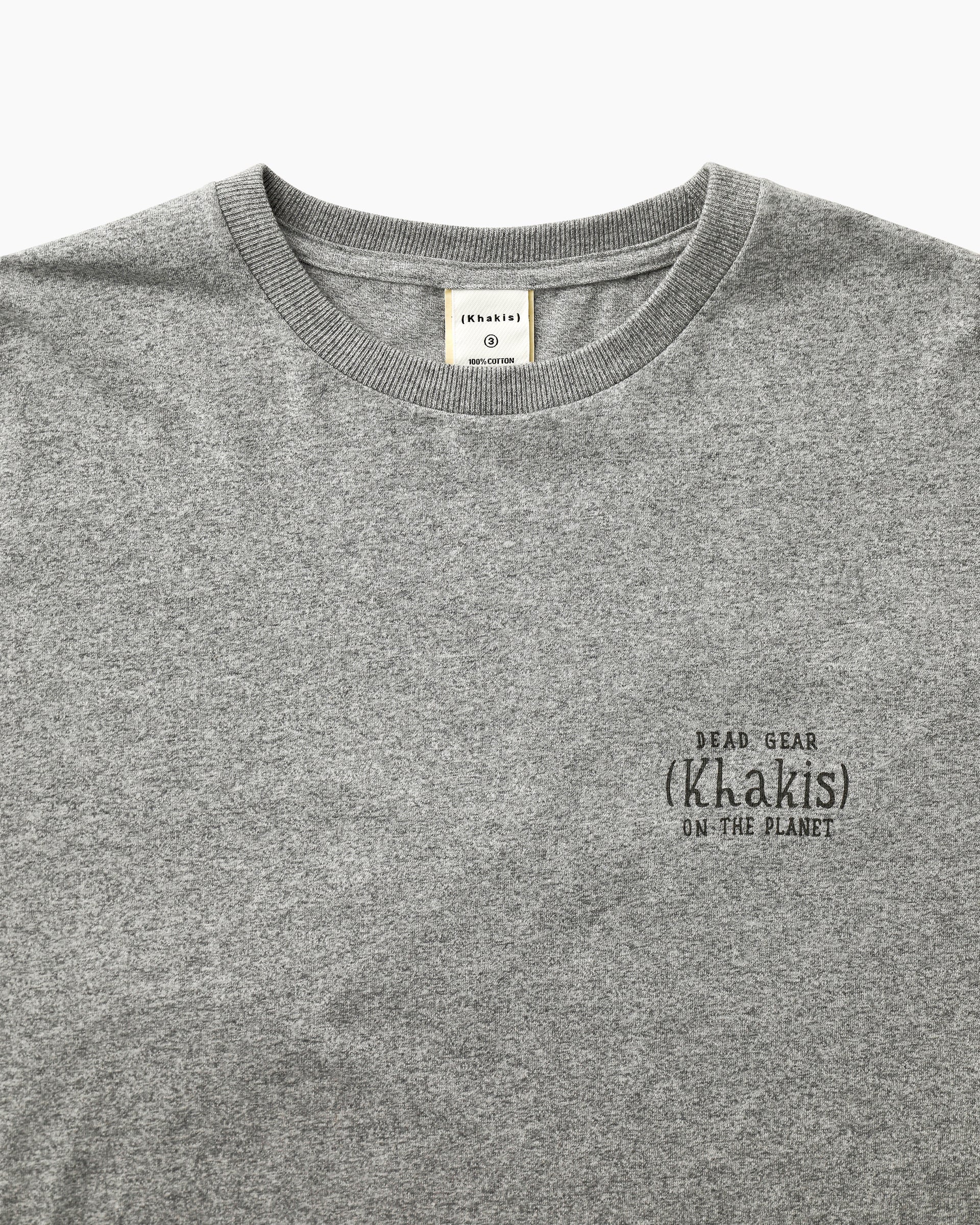 Khakis - T.W Drawing S/S Tee (Grey) product image 2 | TRAB K-Fashion Australia