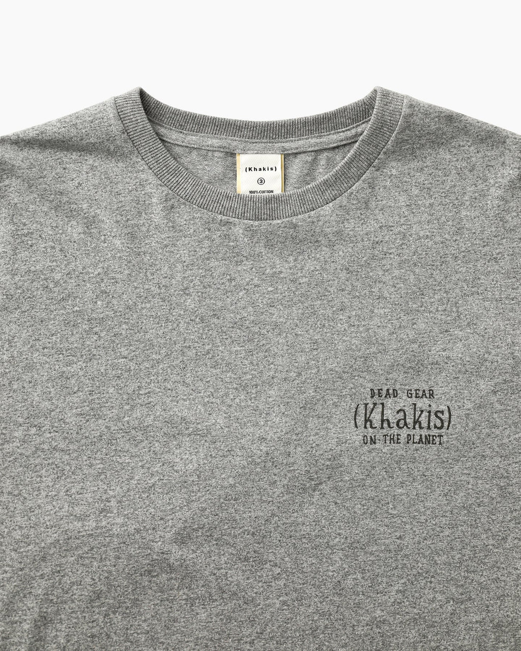 Khakis - T.W Drawing S/S Tee (Grey) product image 2 | TRAB K-Fashion Australia