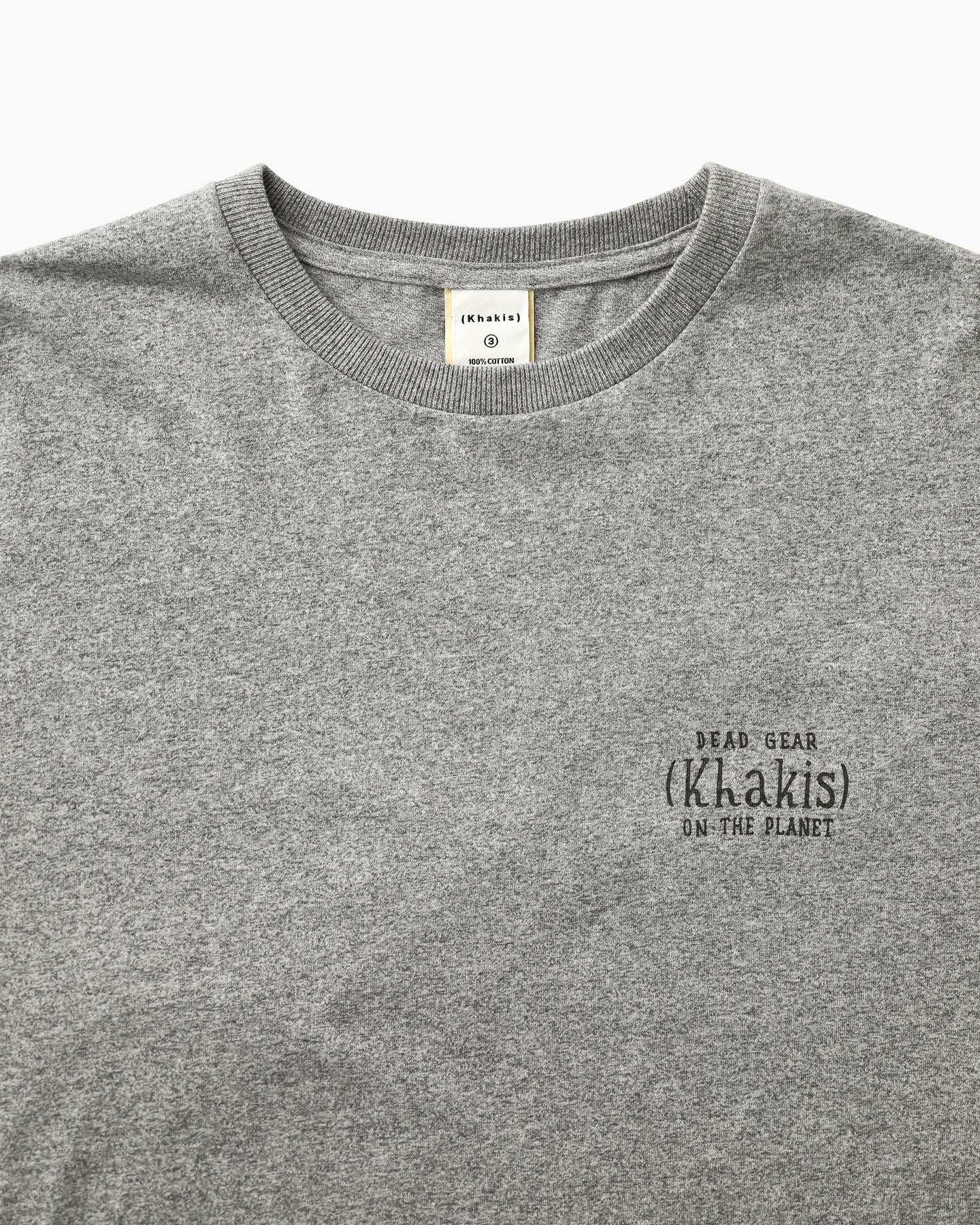 Khakis - T.W Drawing S/S Tee (Grey) product image 2 | TRAB K-Fashion Australia