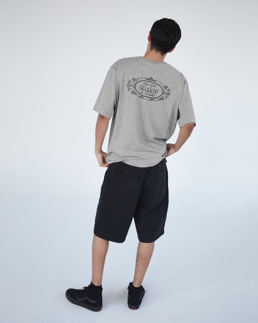Khakis - T.W Drawing S/S Tee (Grey) product image 7 | TRAB K-Fashion Australia
