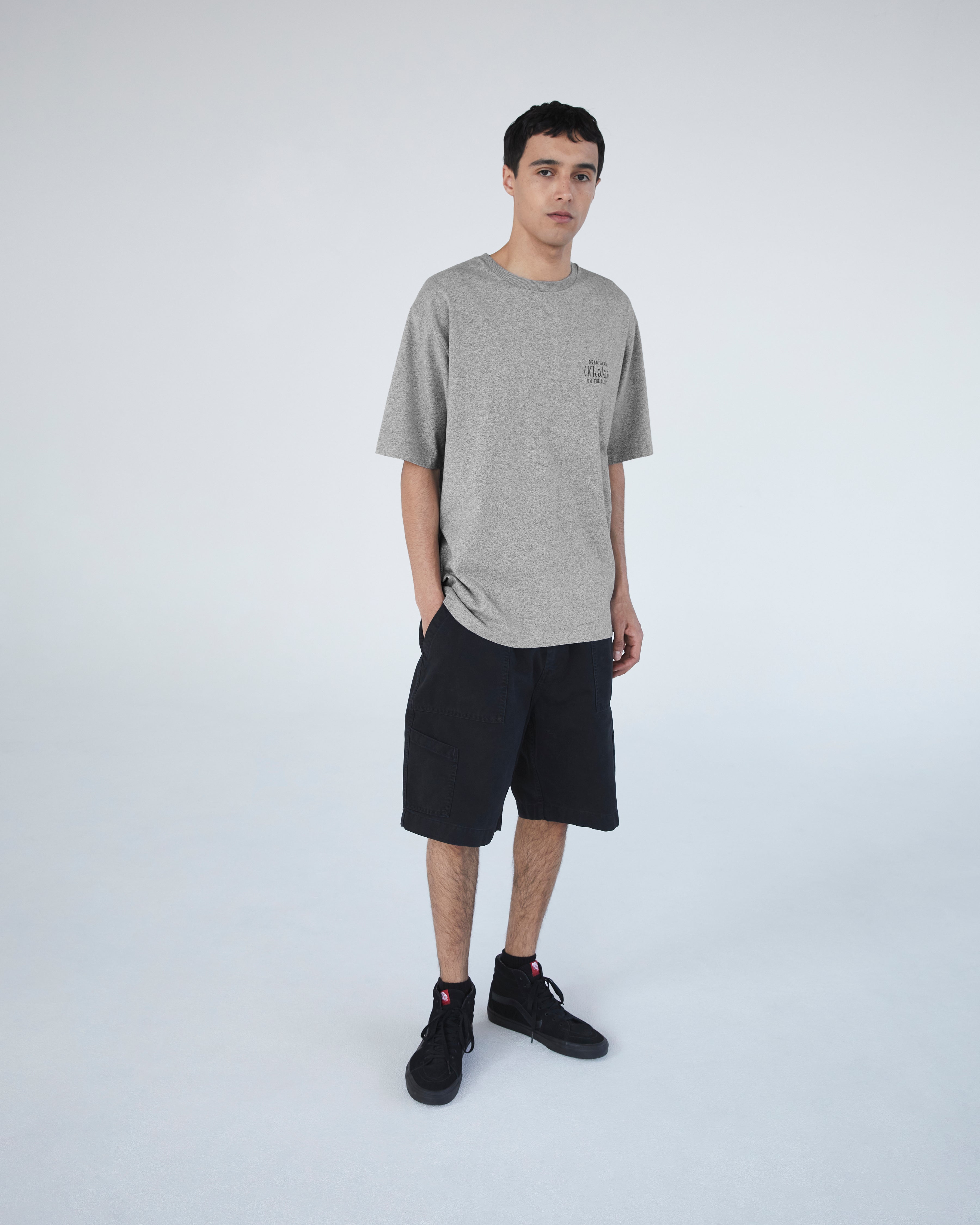 Khakis - T.W Drawing S/S Tee (Grey) product image 6 | TRAB K-Fashion Australia