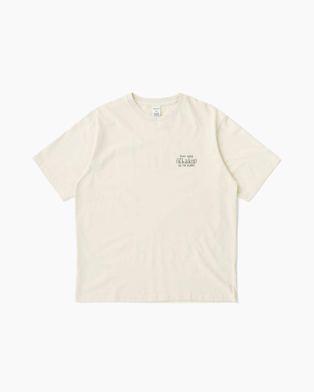 Khakis - T.W Drawing S/S Tee (Ivory) product image 1 | TRAB K-Fashion Australia