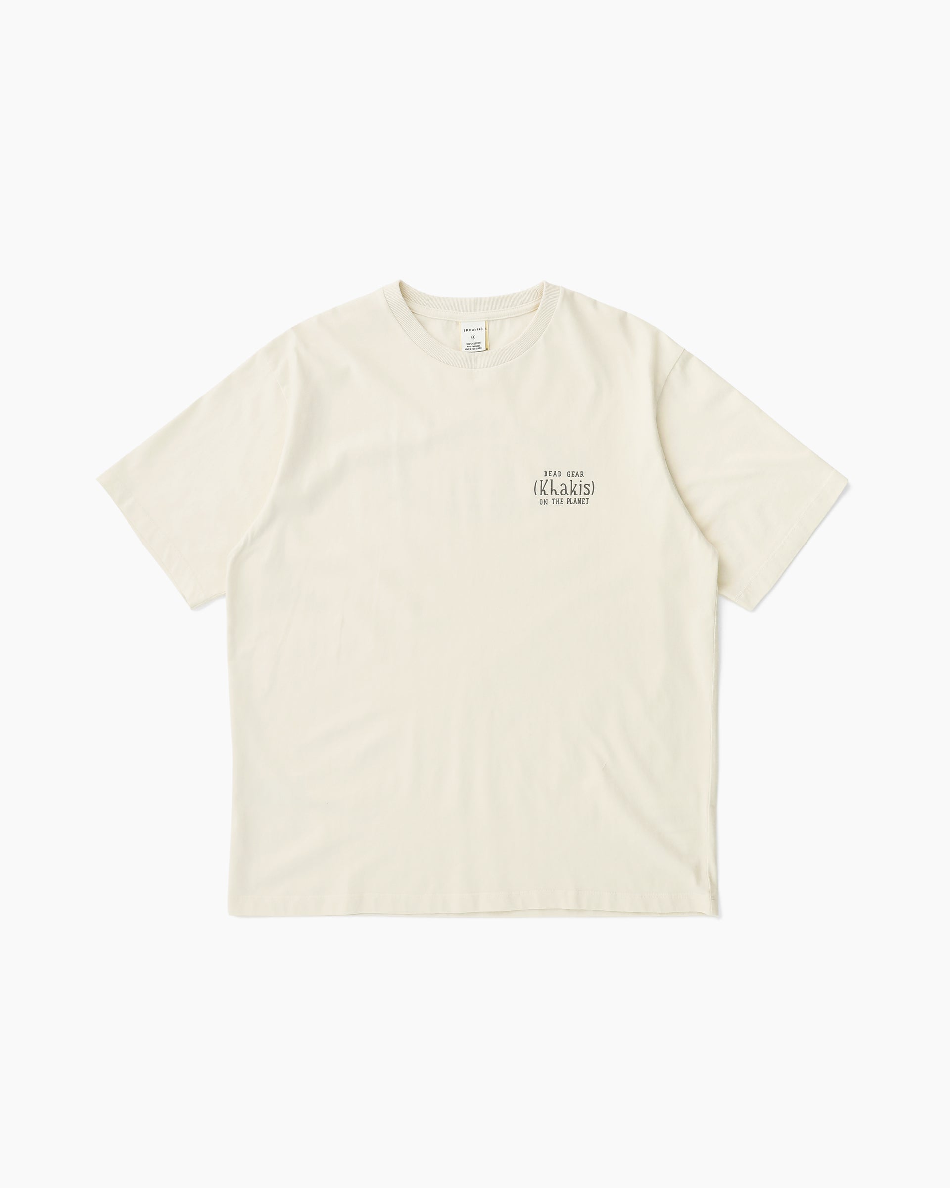 Khakis - T.W Drawing S/S Tee (Ivory) product image 1 | TRAB K-Fashion Australia