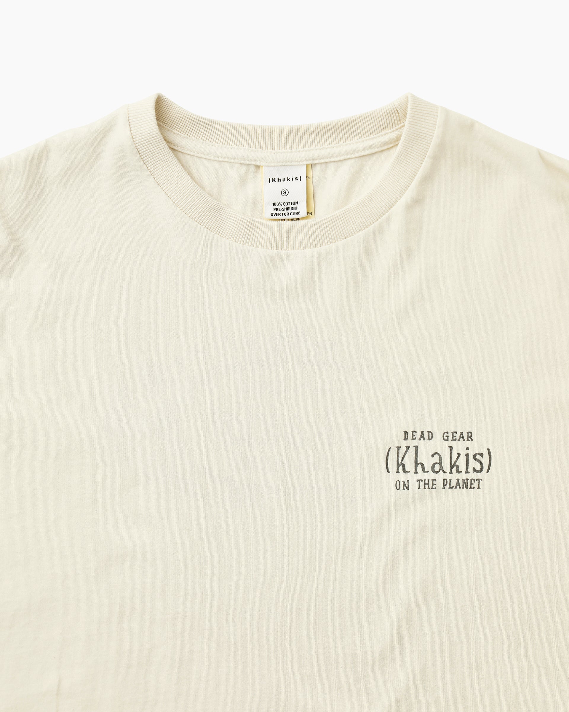 Khakis - T.W Drawing S/S Tee (Ivory) product image 2 | TRAB K-Fashion Australia