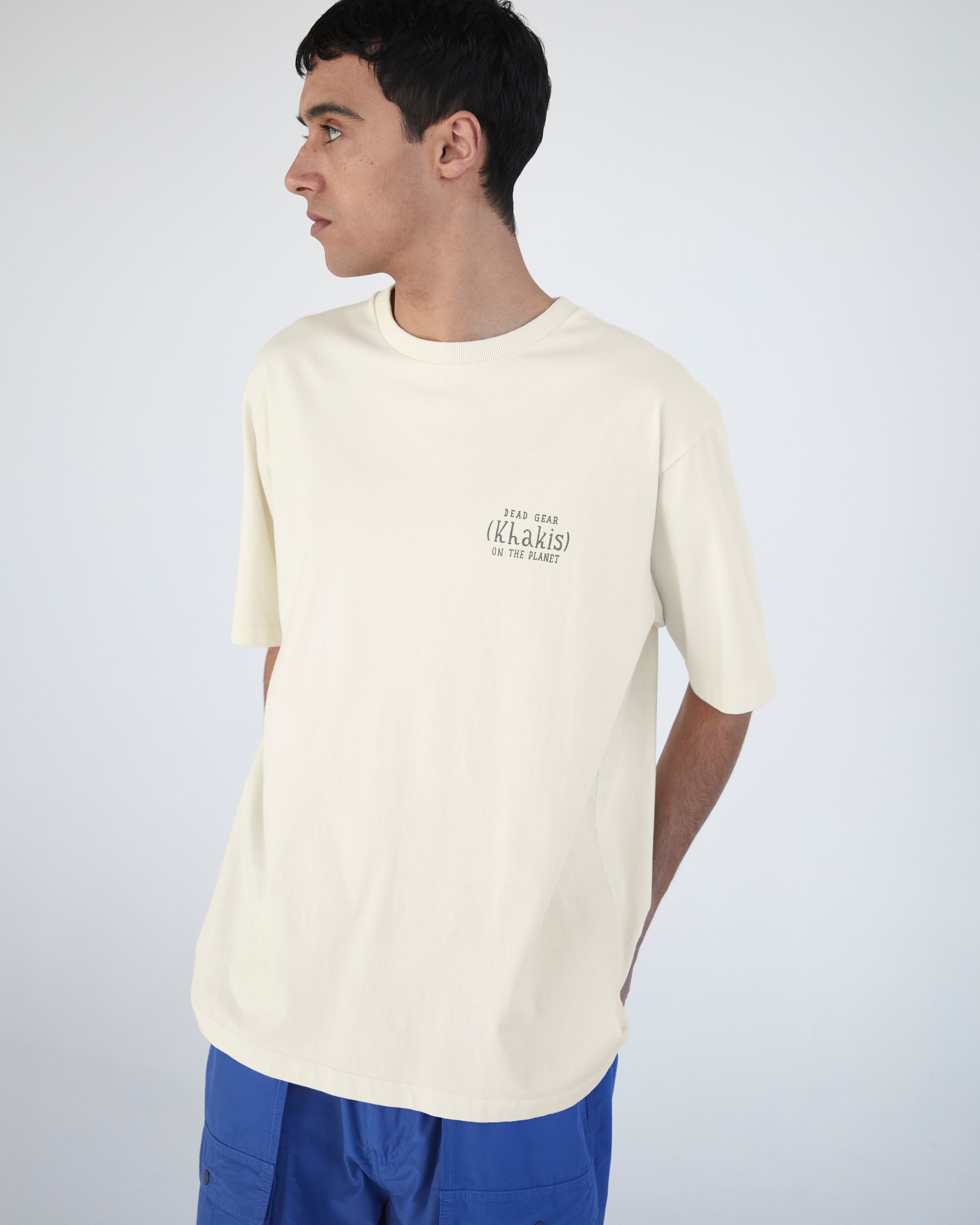 Khakis - T.W Drawing S/S Tee (Ivory) product image 5 | TRAB K-Fashion Australia