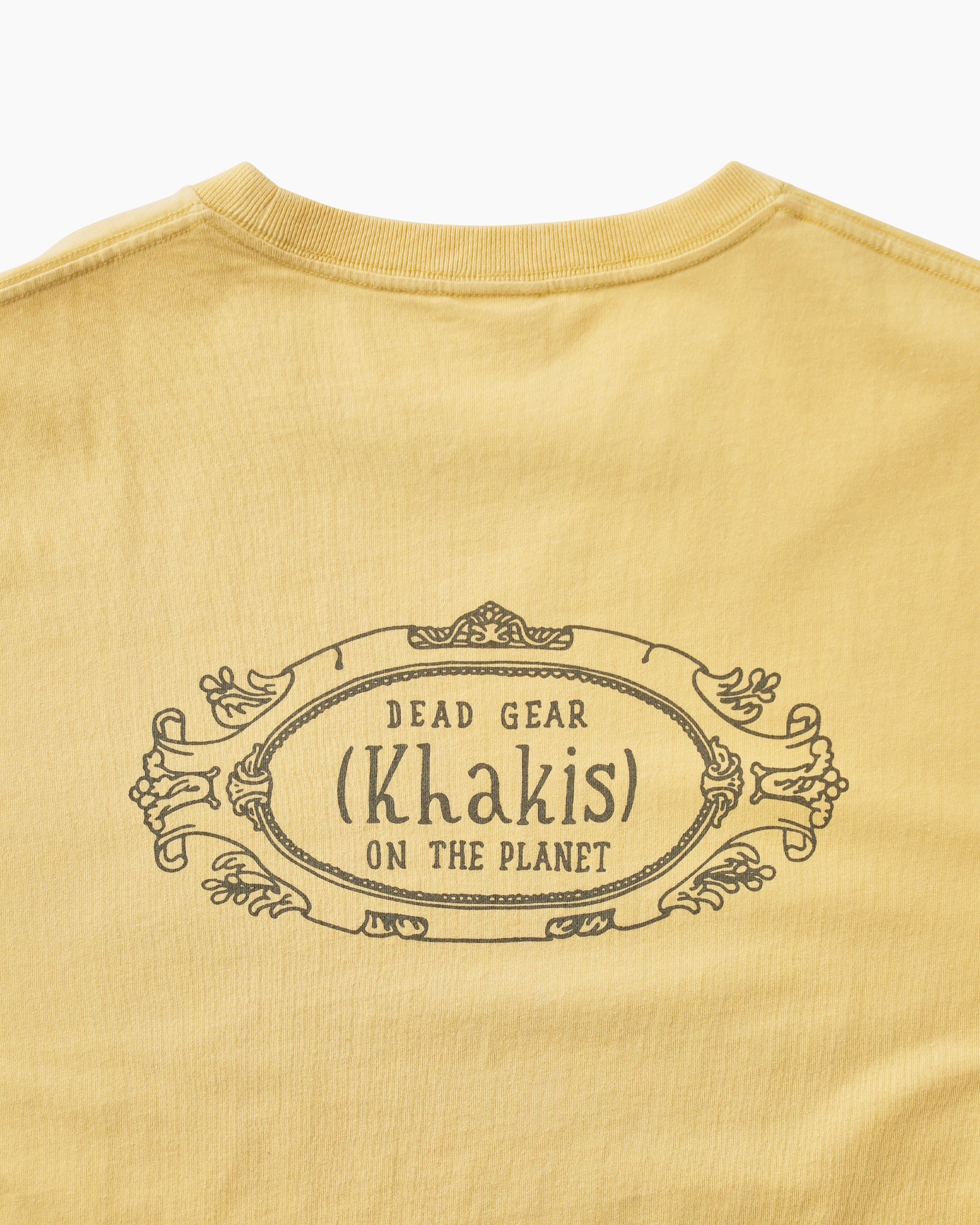 Khakis - T.W Drawing S/S Tee (Yellow) product image 3 | TRAB K-Fashion Australia