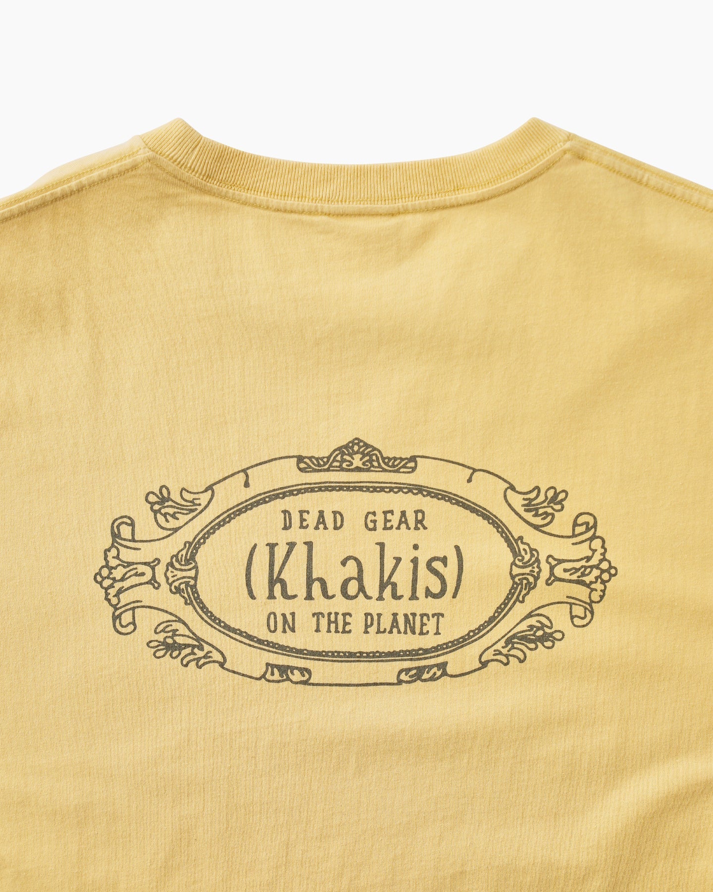 Khakis - T.W Drawing S/S Tee (Yellow) product image 3 | TRAB K-Fashion Australia