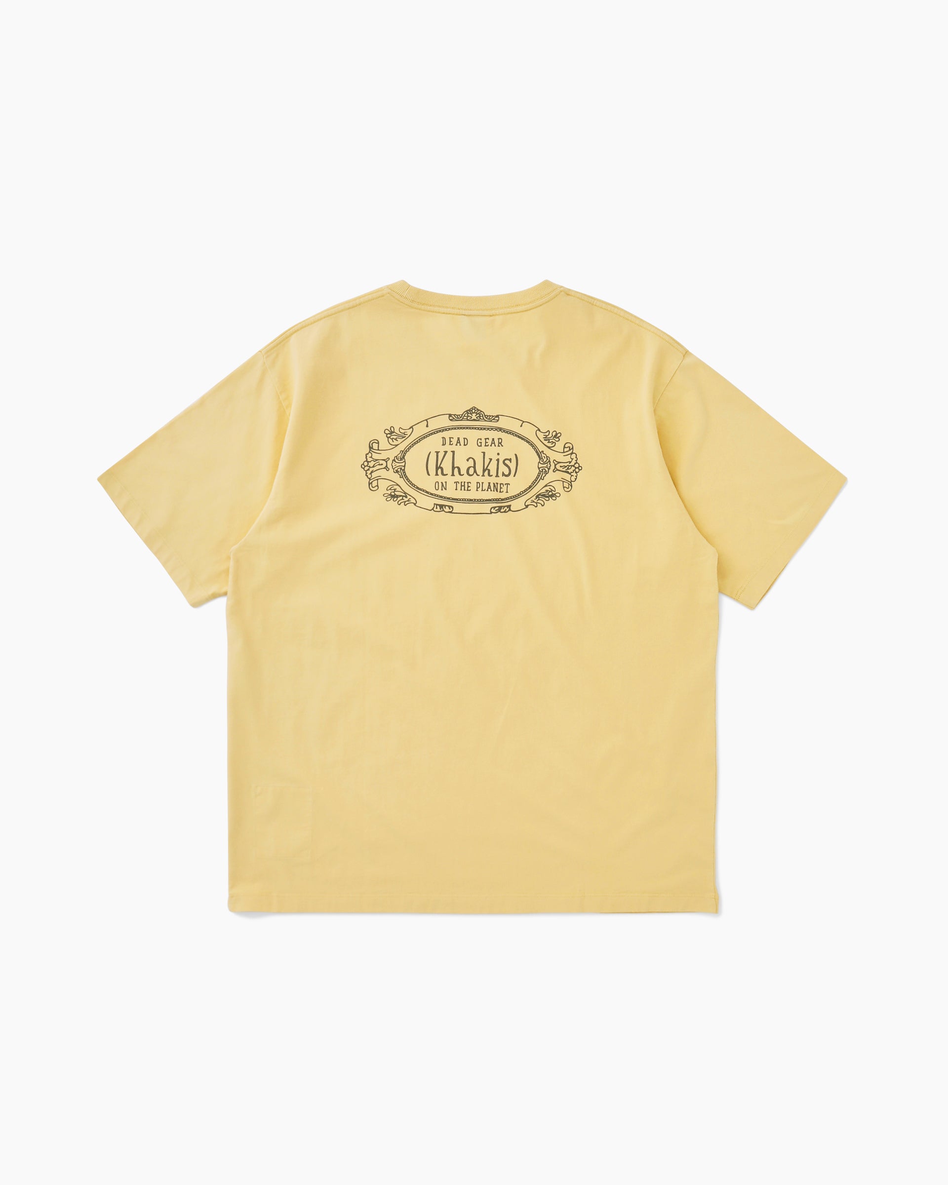 Khakis - T.W Drawing S/S Tee (Yellow) product image 4 | TRAB K-Fashion Australia