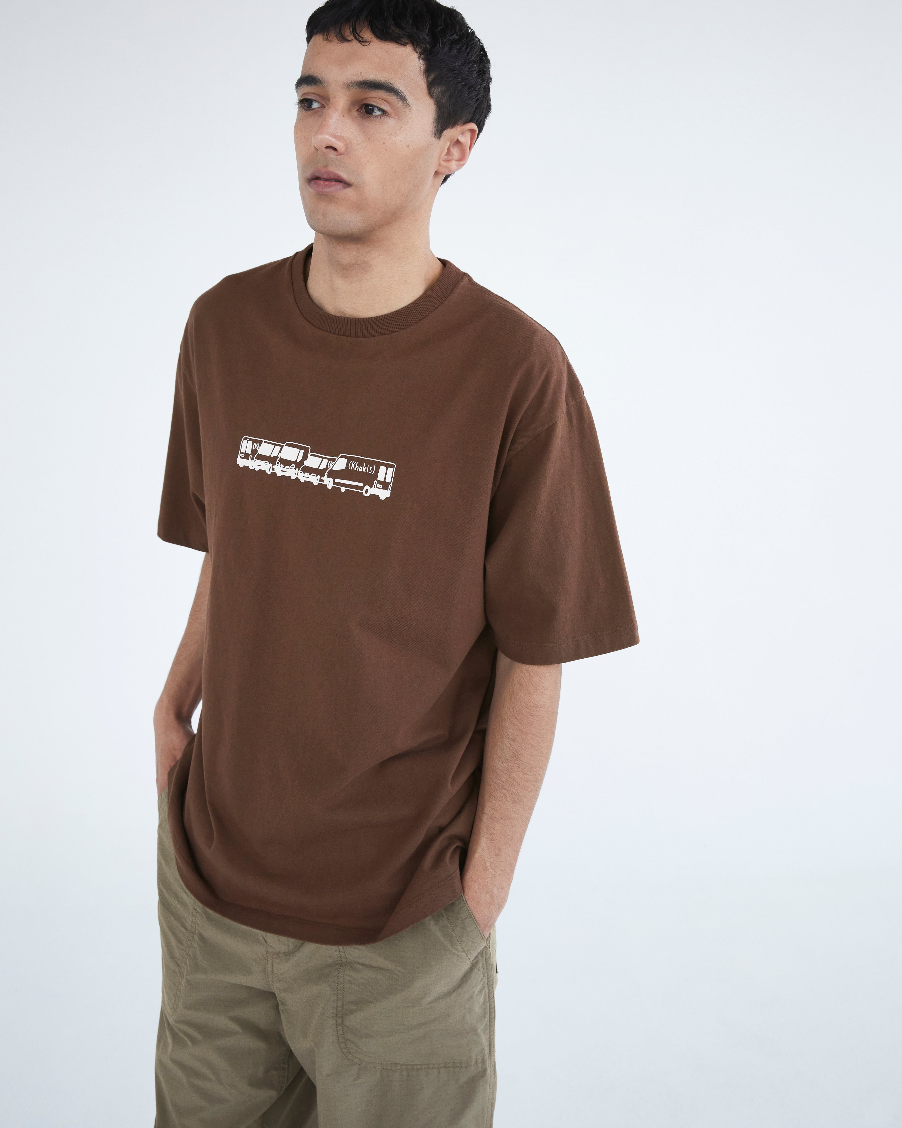 Khakis - T.W Minivan S/S Tee (Brick) product image 4 | TRAB K-Fashion Australia