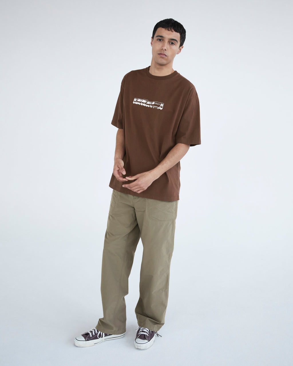 Khakis - T.W Minivan S/S Tee (Brick) product image 5 | TRAB K-Fashion Australia