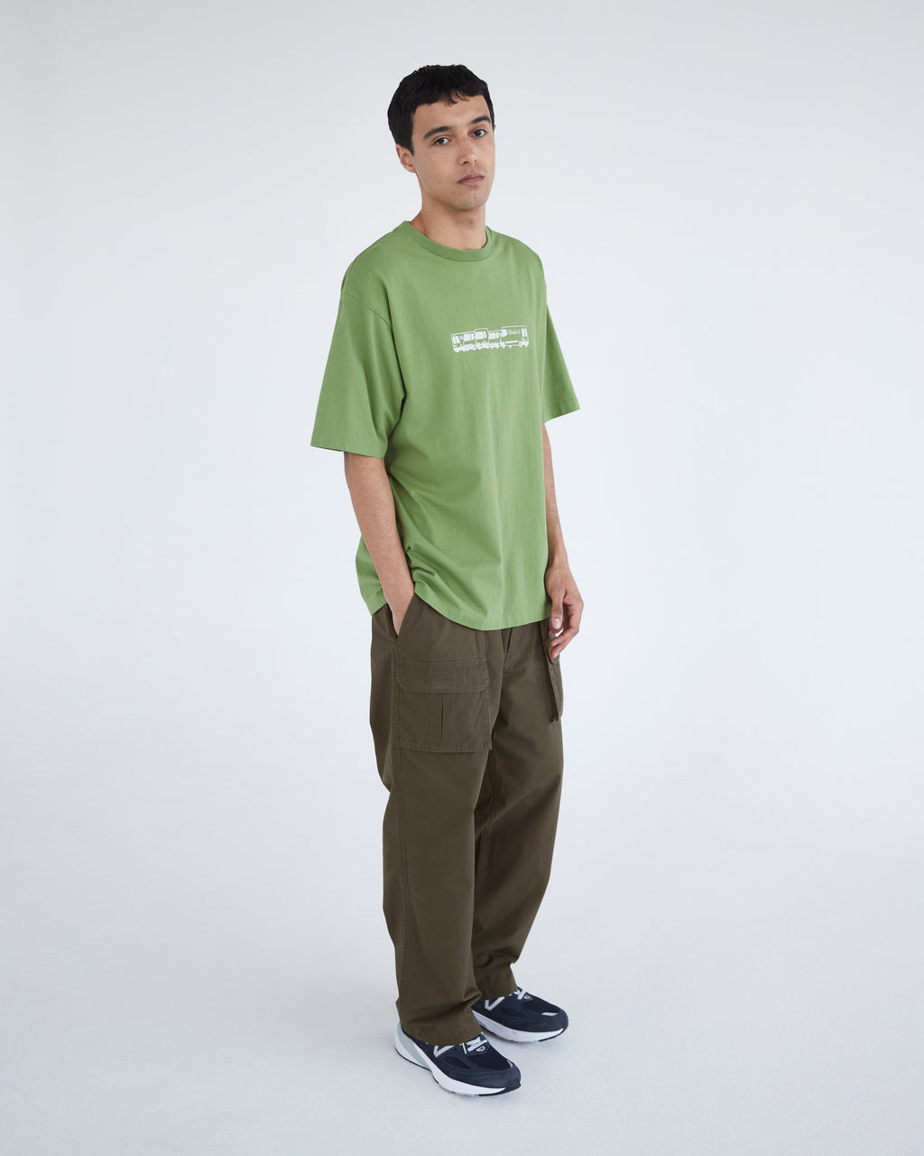 Khakis - T.W Minivan S/S Tee (Green) product image 5 | TRAB K-Fashion Australia