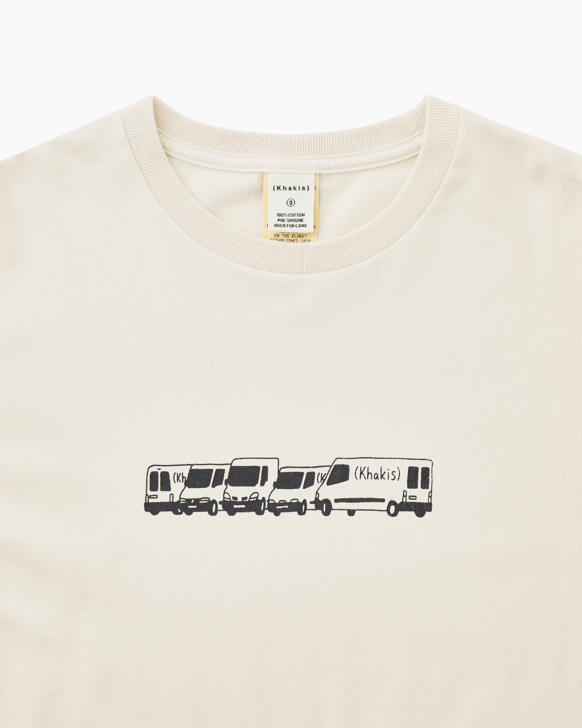 Khakis - T.W Minivan S/S Tee (Ivory) product image 2 | TRAB K-Fashion Australia