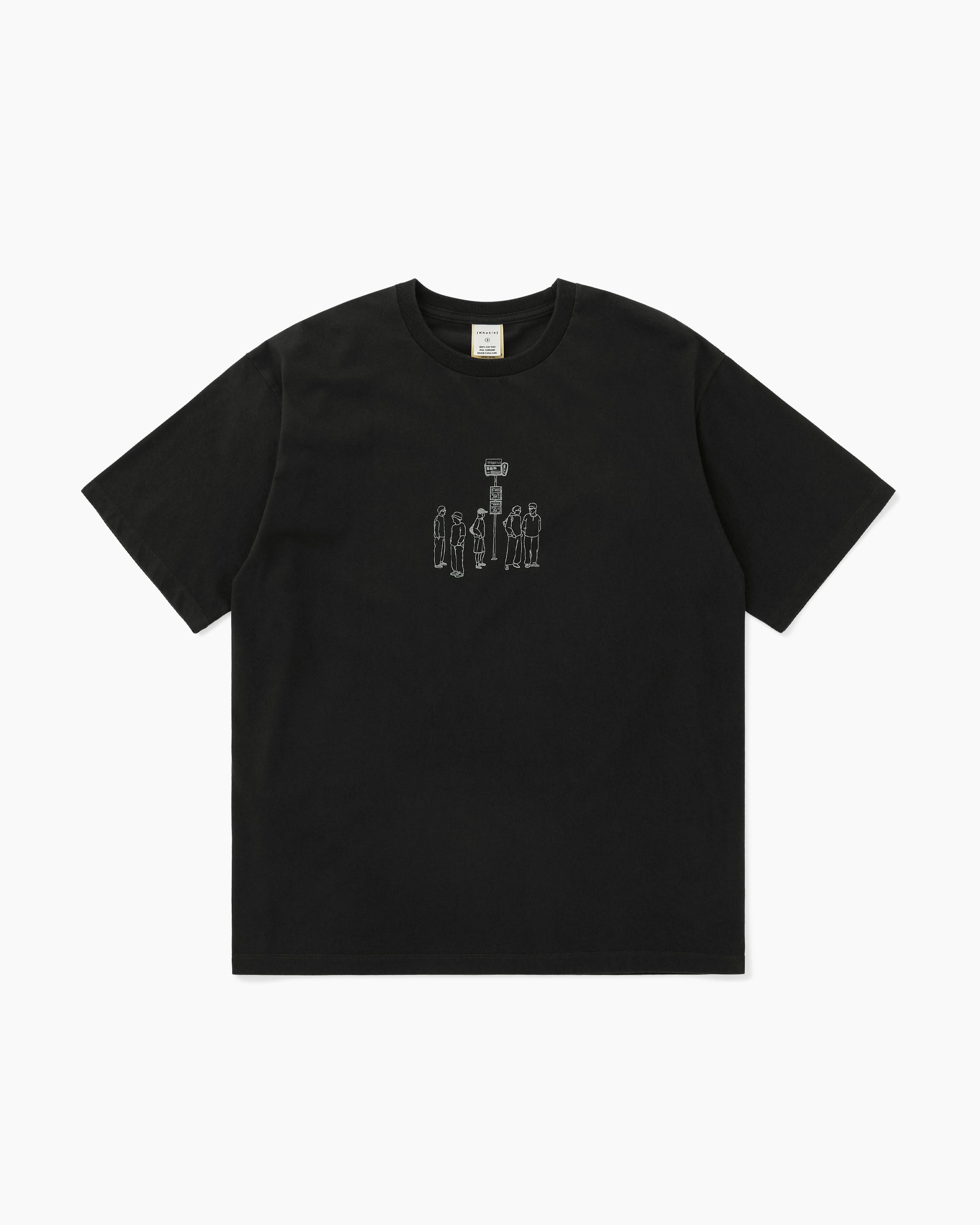 Khakis - T.W Paris S/S Tee (Black) product image 1 | TRAB K-Fashion Australia