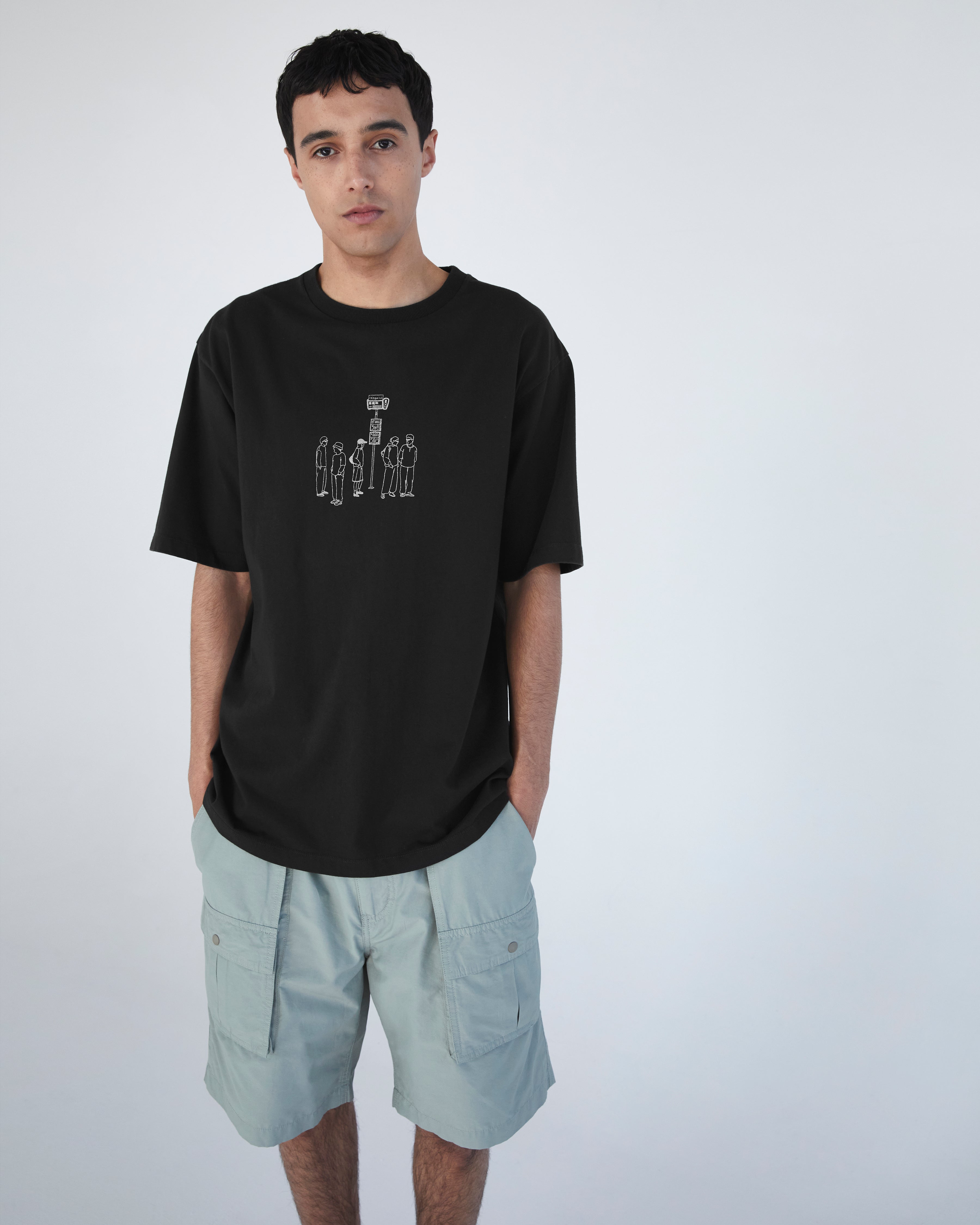 Khakis - T.W Paris S/S Tee (Black) product image 4 | TRAB K-Fashion Australia