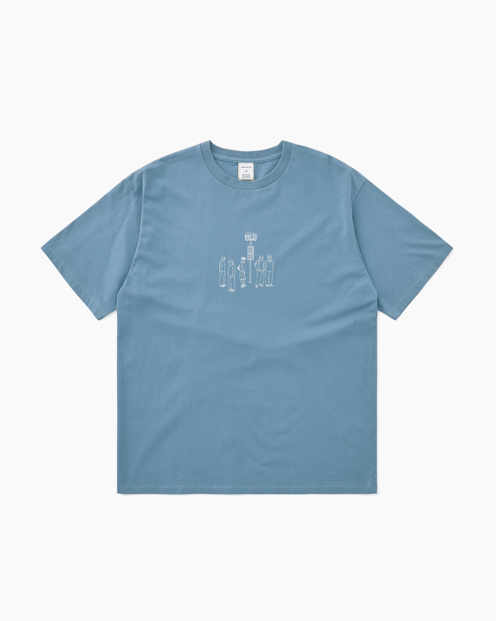 Khakis - T.W Paris S/S Tee (Blue) product image 1 | TRAB K-Fashion Australia