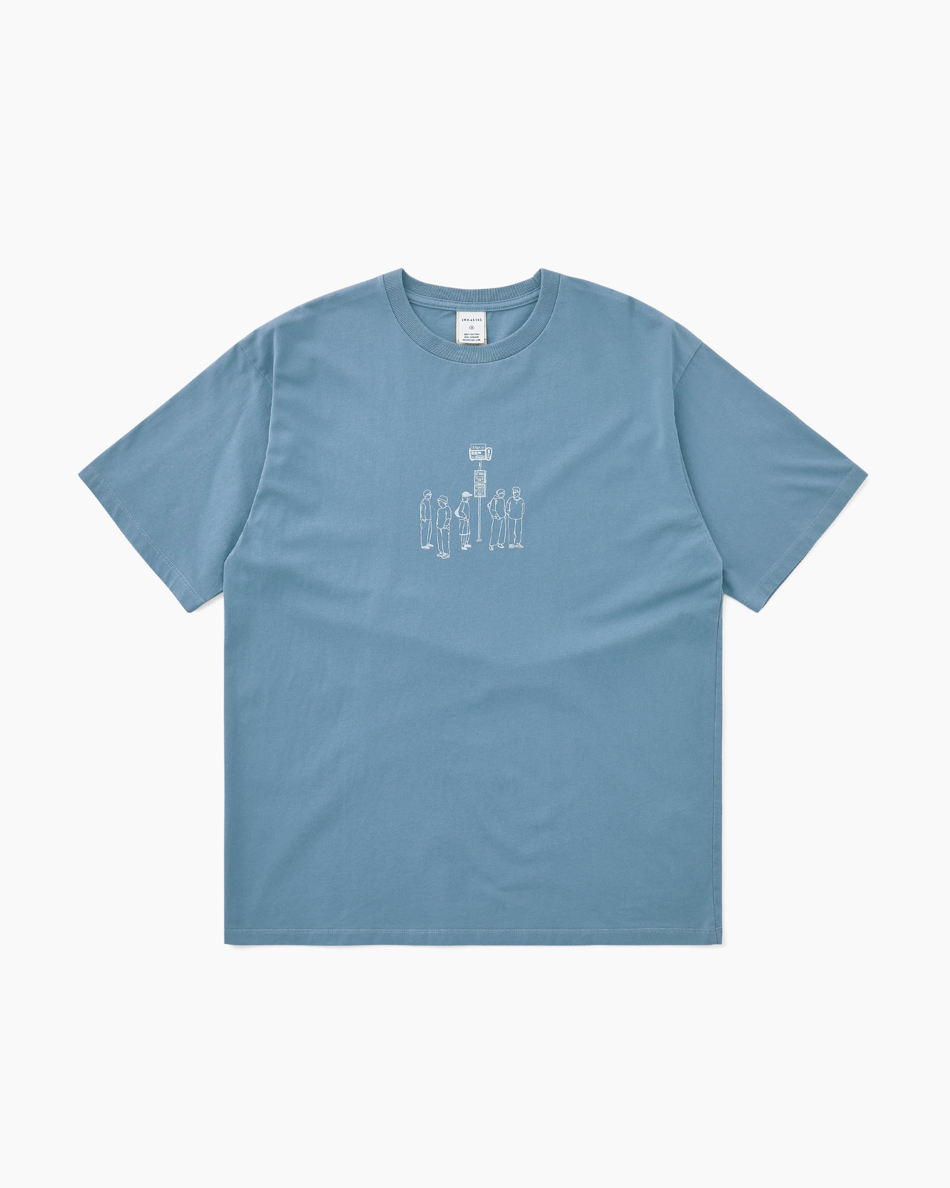 Khakis - T.W Paris S/S Tee (Blue) product image 1 | TRAB K-Fashion Australia