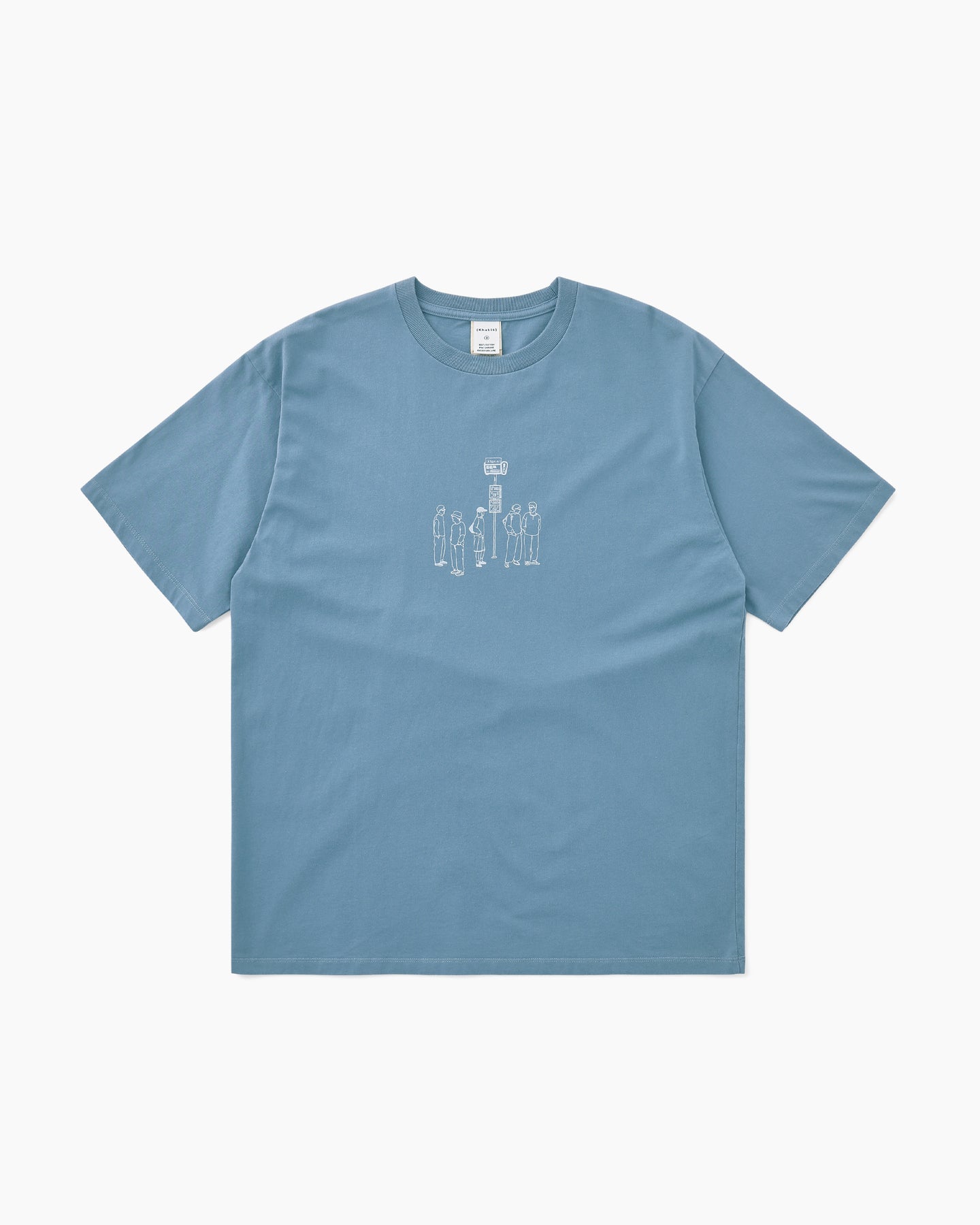 Khakis - T.W Paris S/S Tee (Blue) product image 1 | TRAB K-Fashion Australia