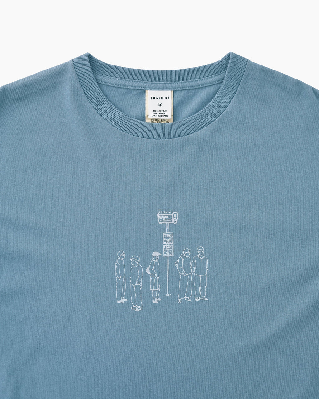Khakis - T.W Paris S/S Tee (Blue) product image 2 | TRAB K-Fashion Australia