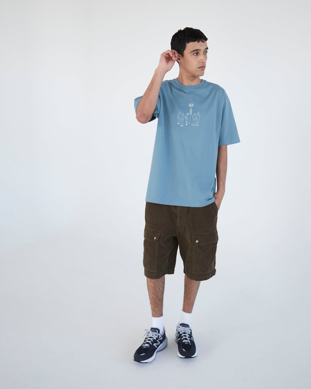Khakis - T.W Paris S/S Tee (Blue) product image 4 | TRAB K-Fashion Australia