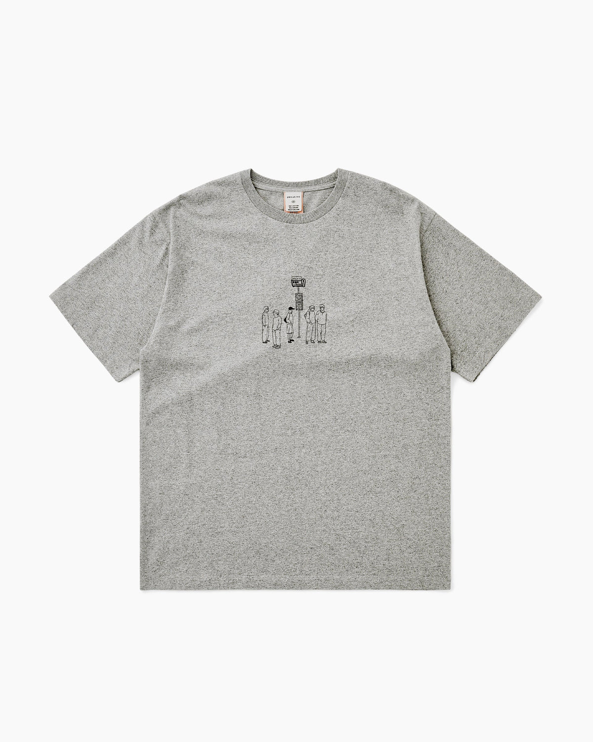 Khakis - T.W Paris S/S Tee (Grey) product image 1 | TRAB K-Fashion Australia