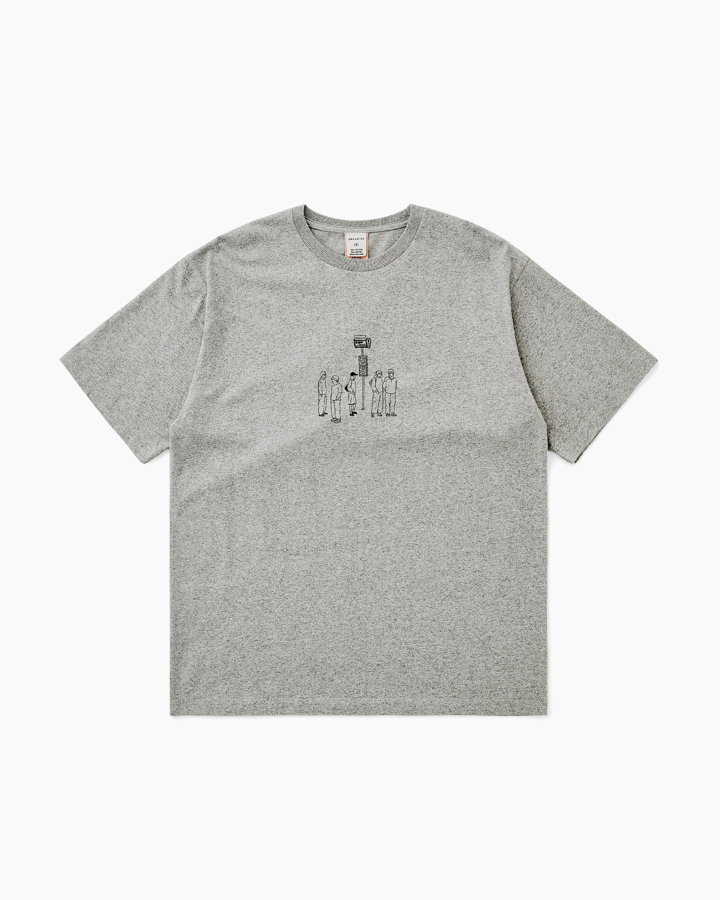 Khakis - T.W Paris S/S Tee (Grey) product image 1 | TRAB K-Fashion Australia