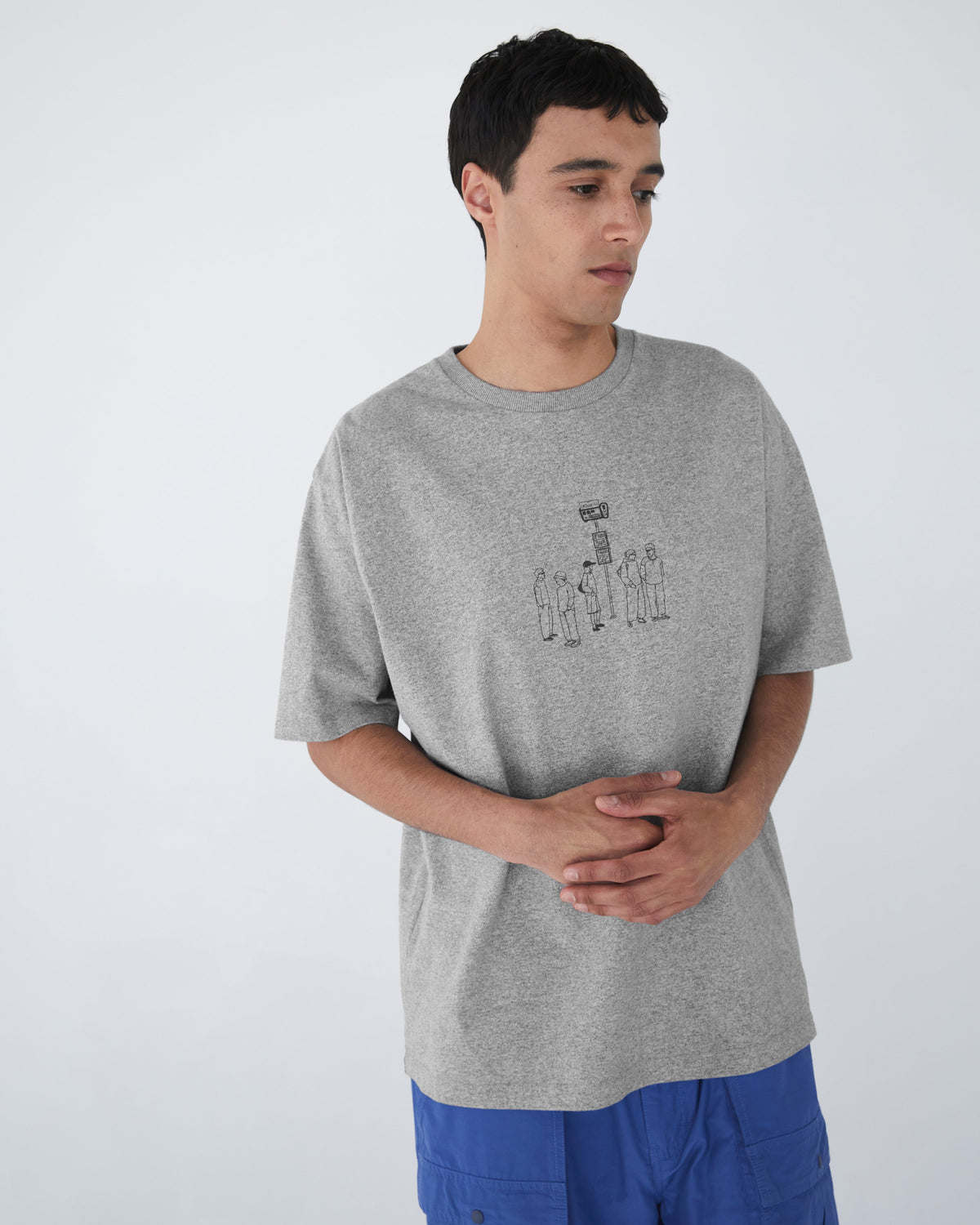 Khakis - T.W Paris S/S Tee (Grey) product image 4 | TRAB K-Fashion Australia