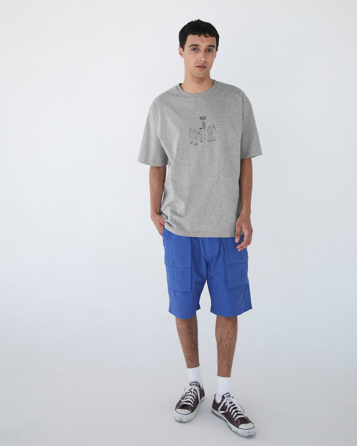 Khakis - T.W Paris S/S Tee (Grey) product image 5 | TRAB K-Fashion Australia