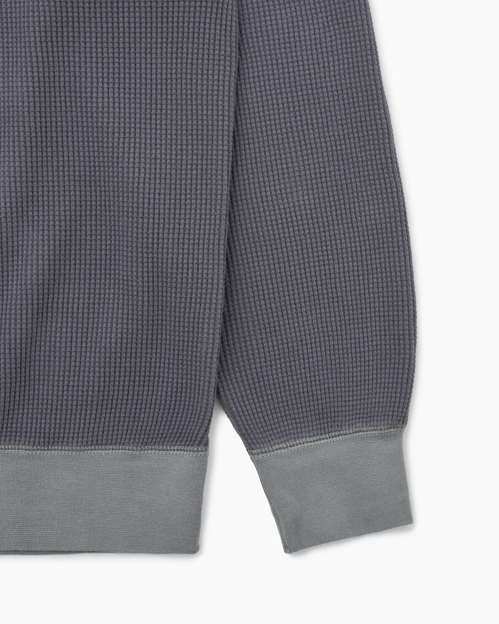 Khakis - Waffle Crewneck (Faded Black) product image 3 | TRAB K-Fashion Australia