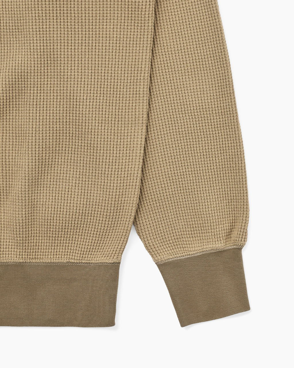 Khakis - Waffle Crewneck (Tan) product image 3 | TRAB K-Fashion Australia