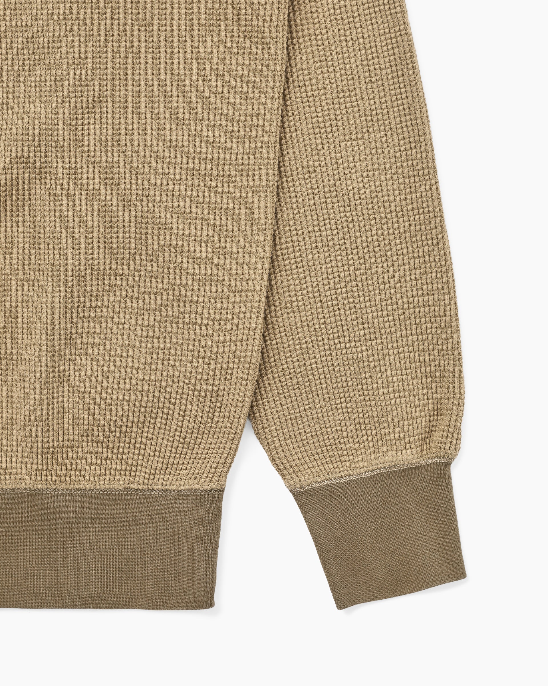 Khakis - Waffle Crewneck (Tan) product image 3 | TRAB K-Fashion Australia
