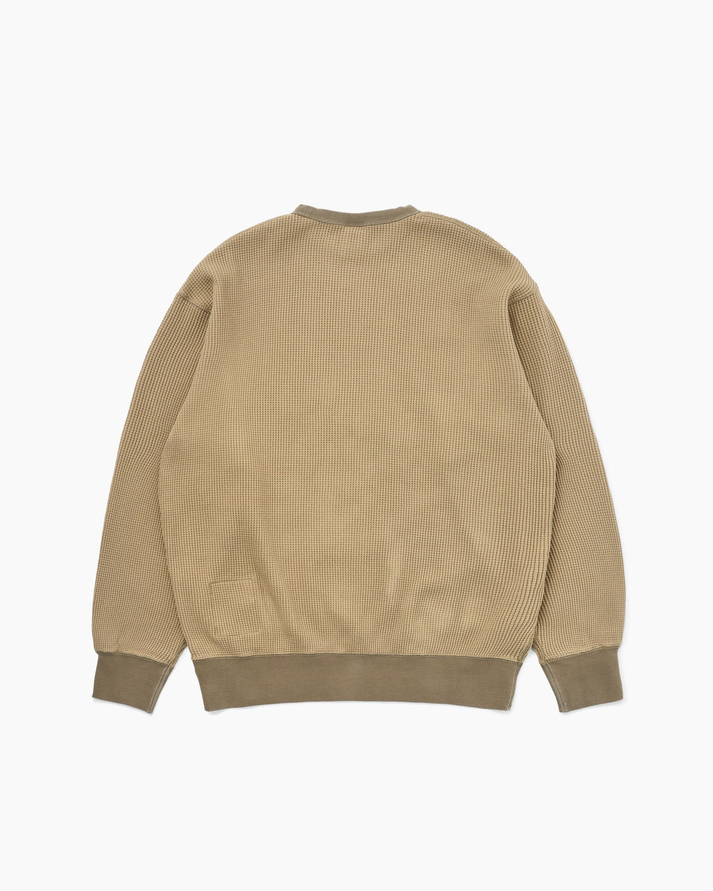 Khakis - Waffle Crewneck (Tan) product image 4 | TRAB K-Fashion Australia