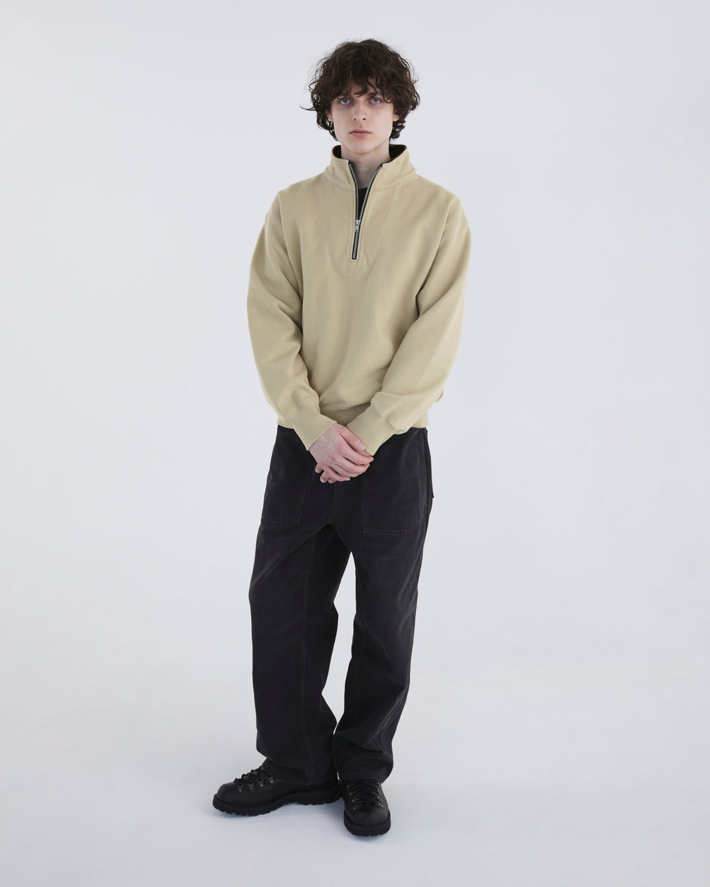 Khakis - Warm Up Pullover (Beige) product image 6 | TRAB K-Fashion Australia