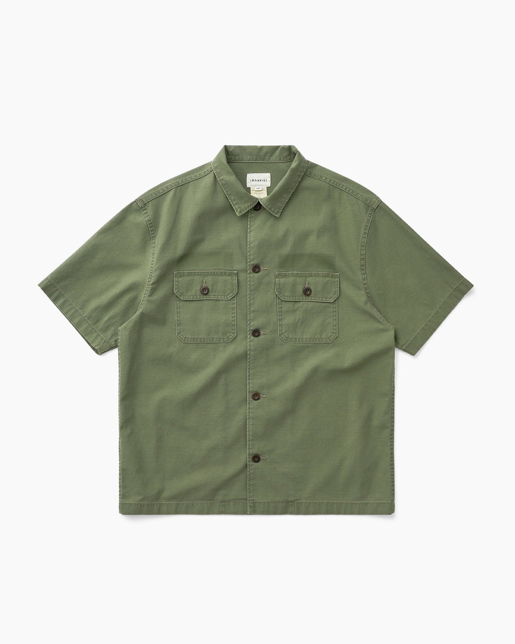 Khakis - Washed Field Shirt (Army Green) product image 1 | TRAB K-Fashion Australia