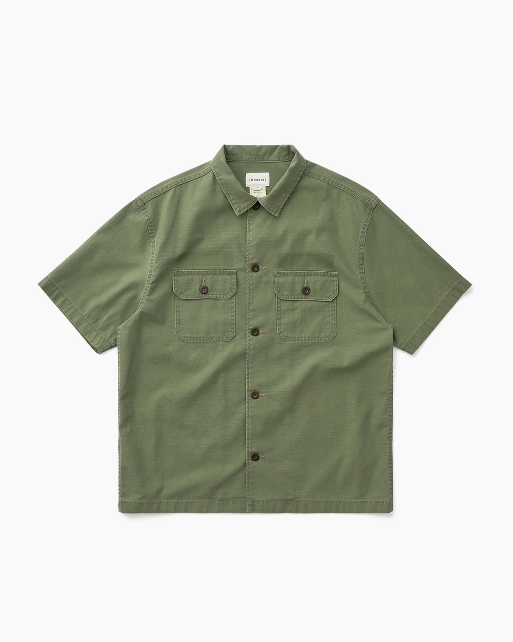 Khakis - Washed Field Shirt Army (Green) product image 1 | TRAB K-Fashion Australia