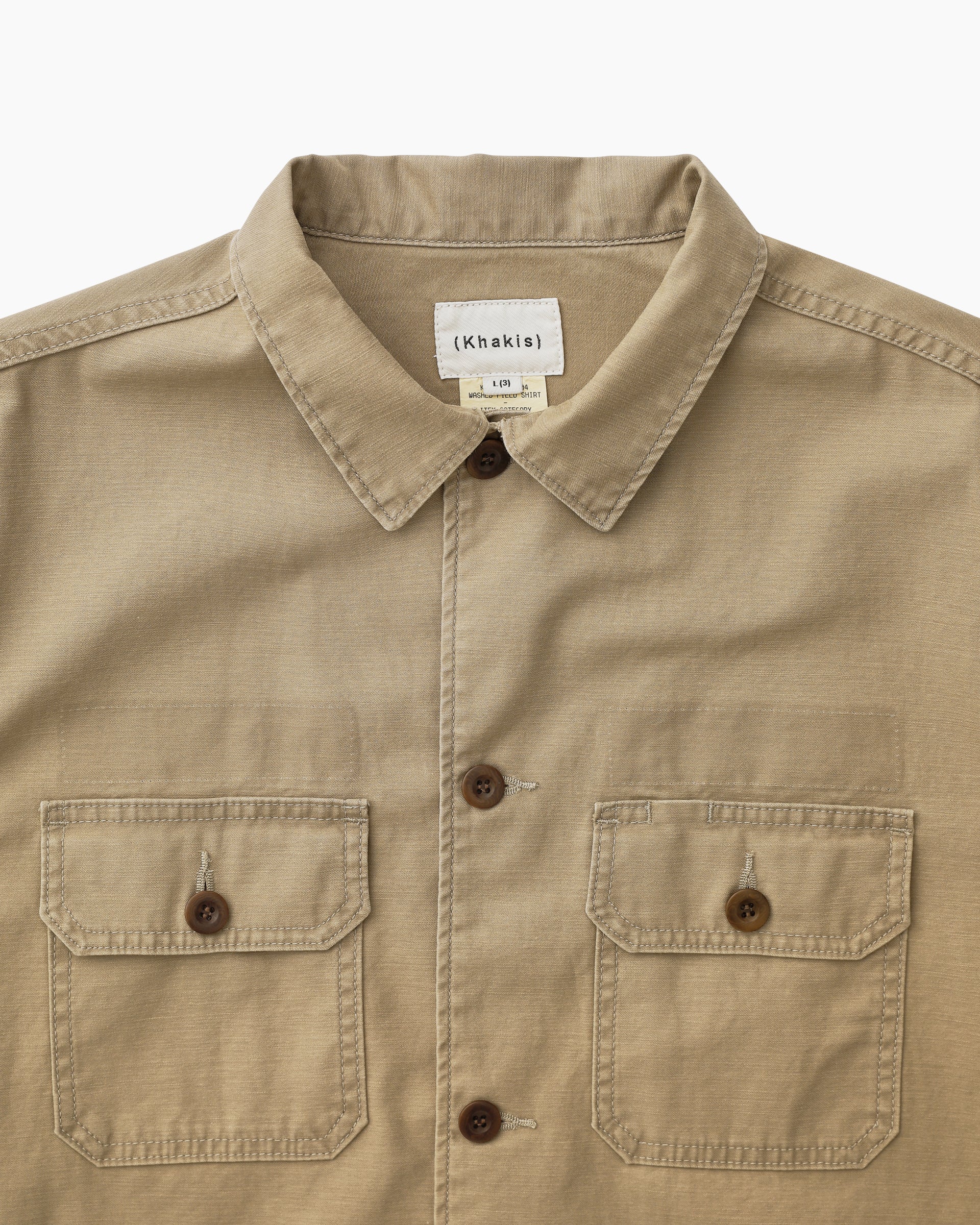 Khakis - Washed Field Shirt (Desert) product image 2 | TRAB K-Fashion Australia