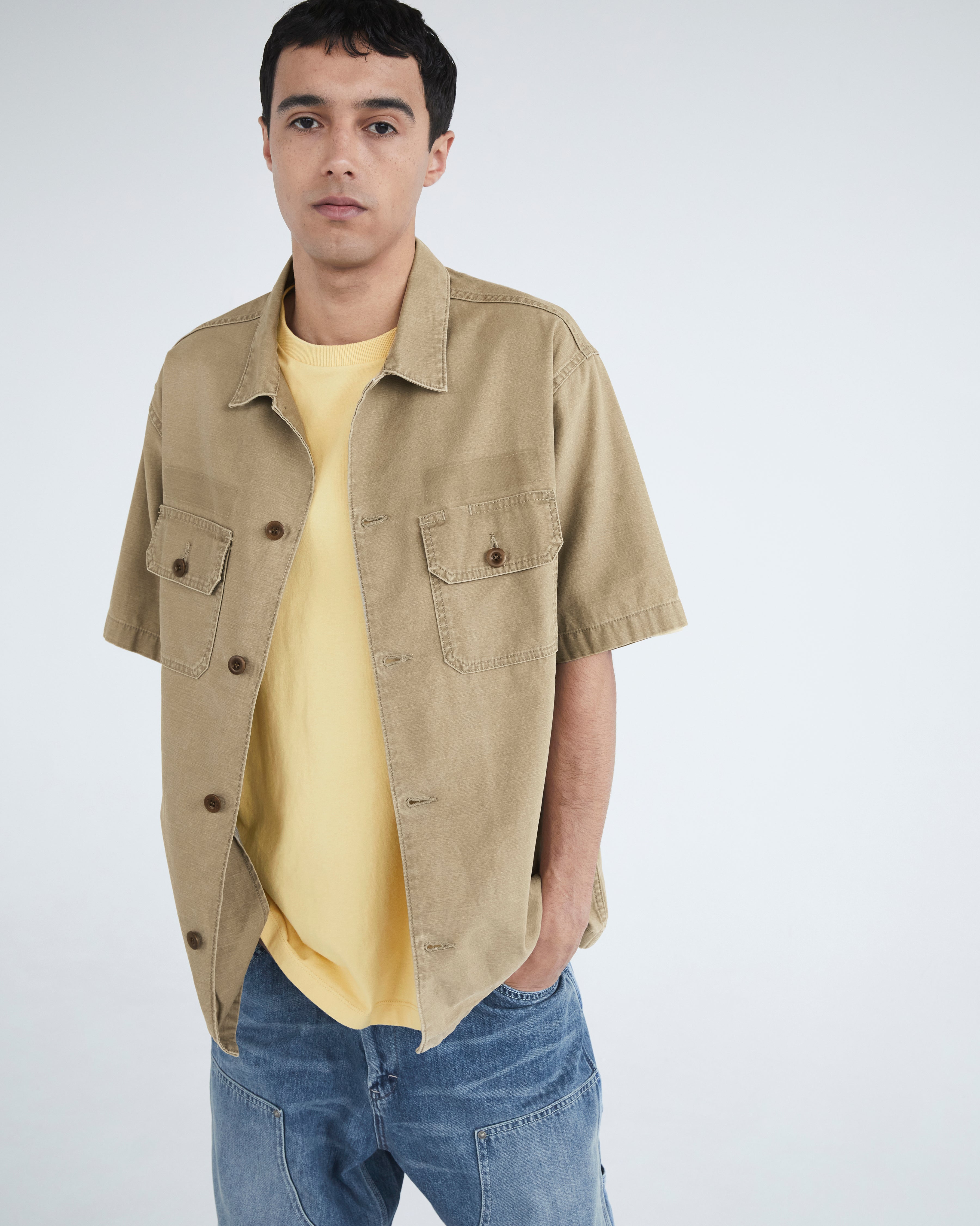 Khakis - Washed Field Shirt (Desert) product image 5 | TRAB K-Fashion Australia