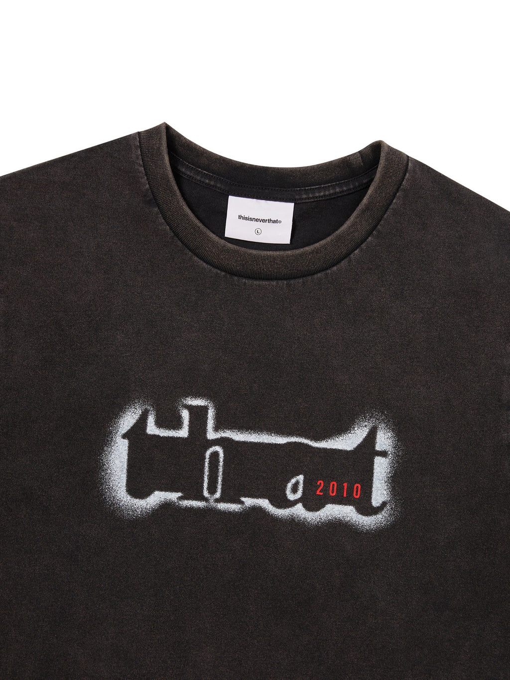 thisisneverthat - that 2010 Cropped Tee (Black) product image 2 | TRAB K-Fashion Australia