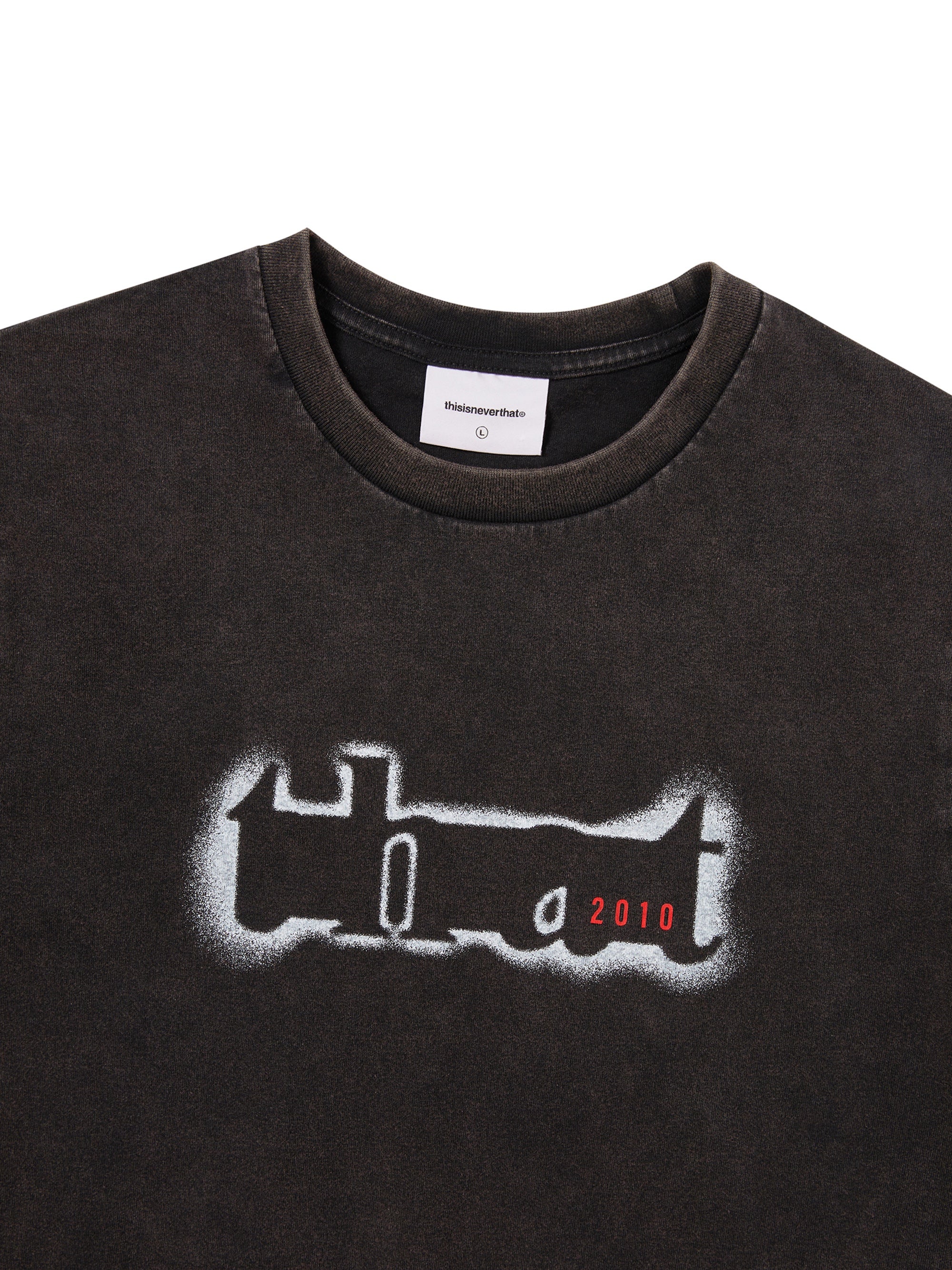 thisisneverthat - that 2010 Cropped Tee (Black) product image 2 | TRAB K-Fashion Australia