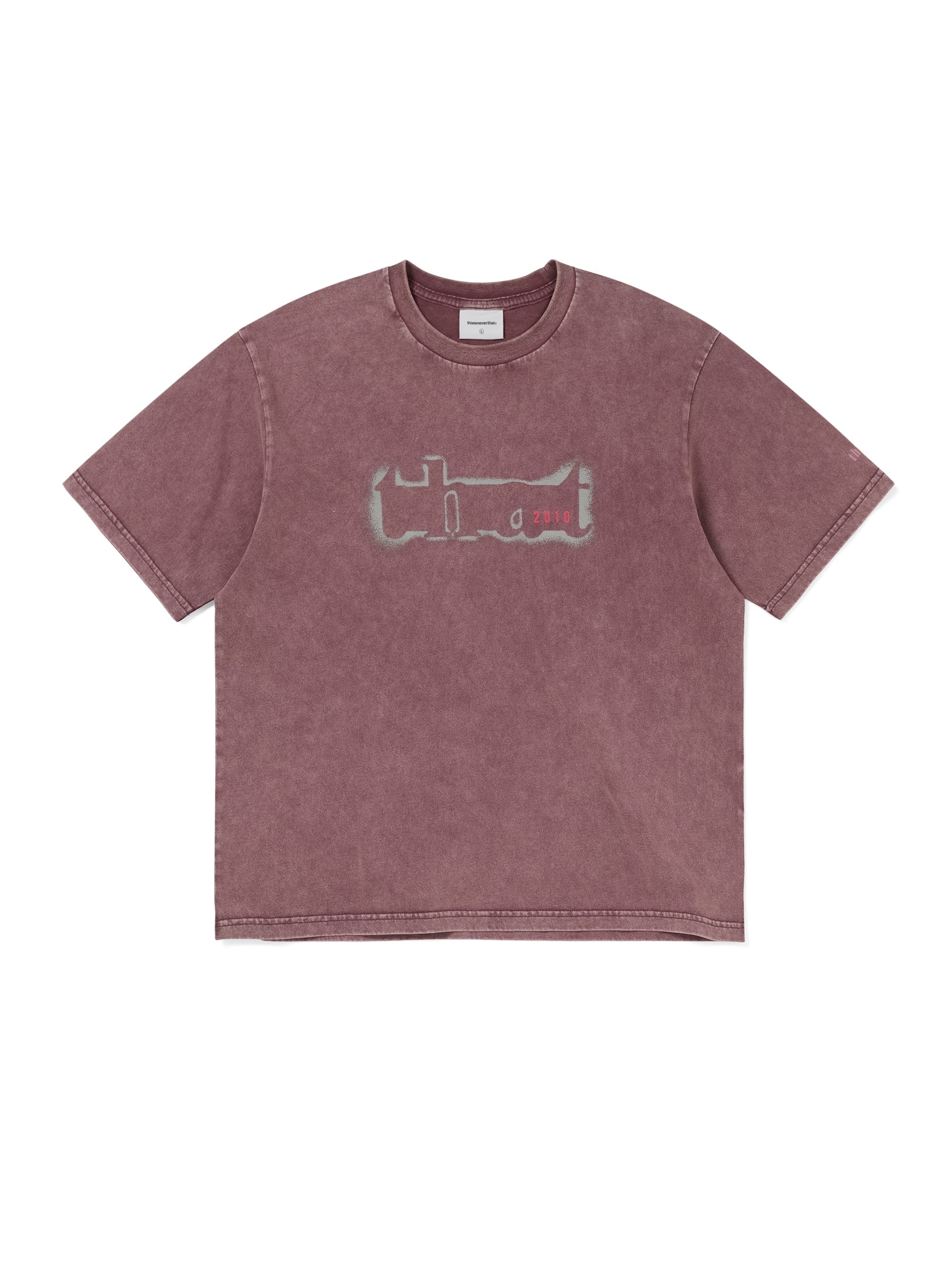 thisisneverthat - that 2010 Cropped Tee (Maroon) product image 1 | TRAB K-Fashion Australia
