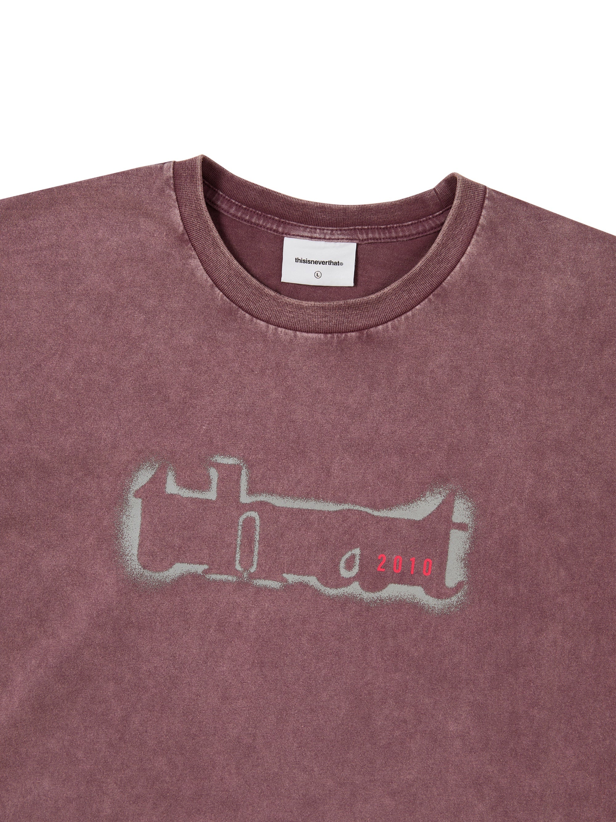 thisisneverthat - that 2010 Cropped Tee (Maroon) product image 2 | TRAB K-Fashion Australia