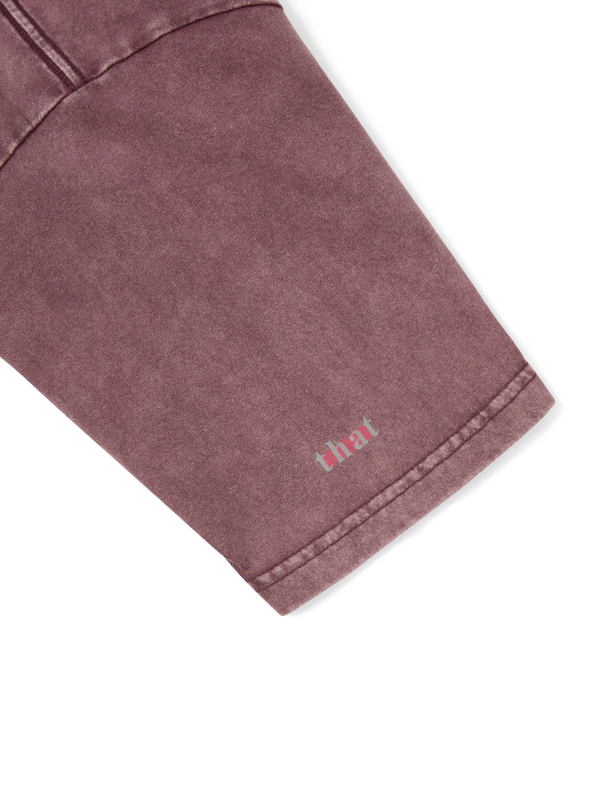 thisisneverthat - that 2010 Cropped Tee (Maroon) product image 3 | TRAB K-Fashion Australia
