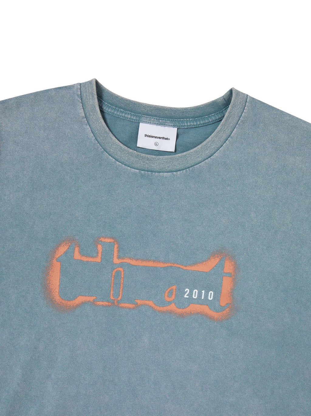 thisisneverthat - that 2010 Cropped Tee (Teal) product image 2 | TRAB K-Fashion Australia
